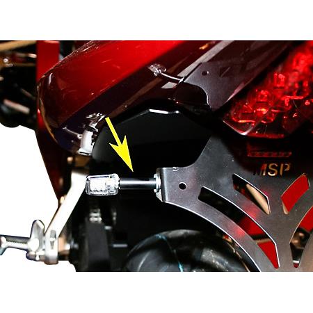 Shin Yo-Blinkerverlängerungen M8 für Blinker mit M6 Gewinde-5561851022000310