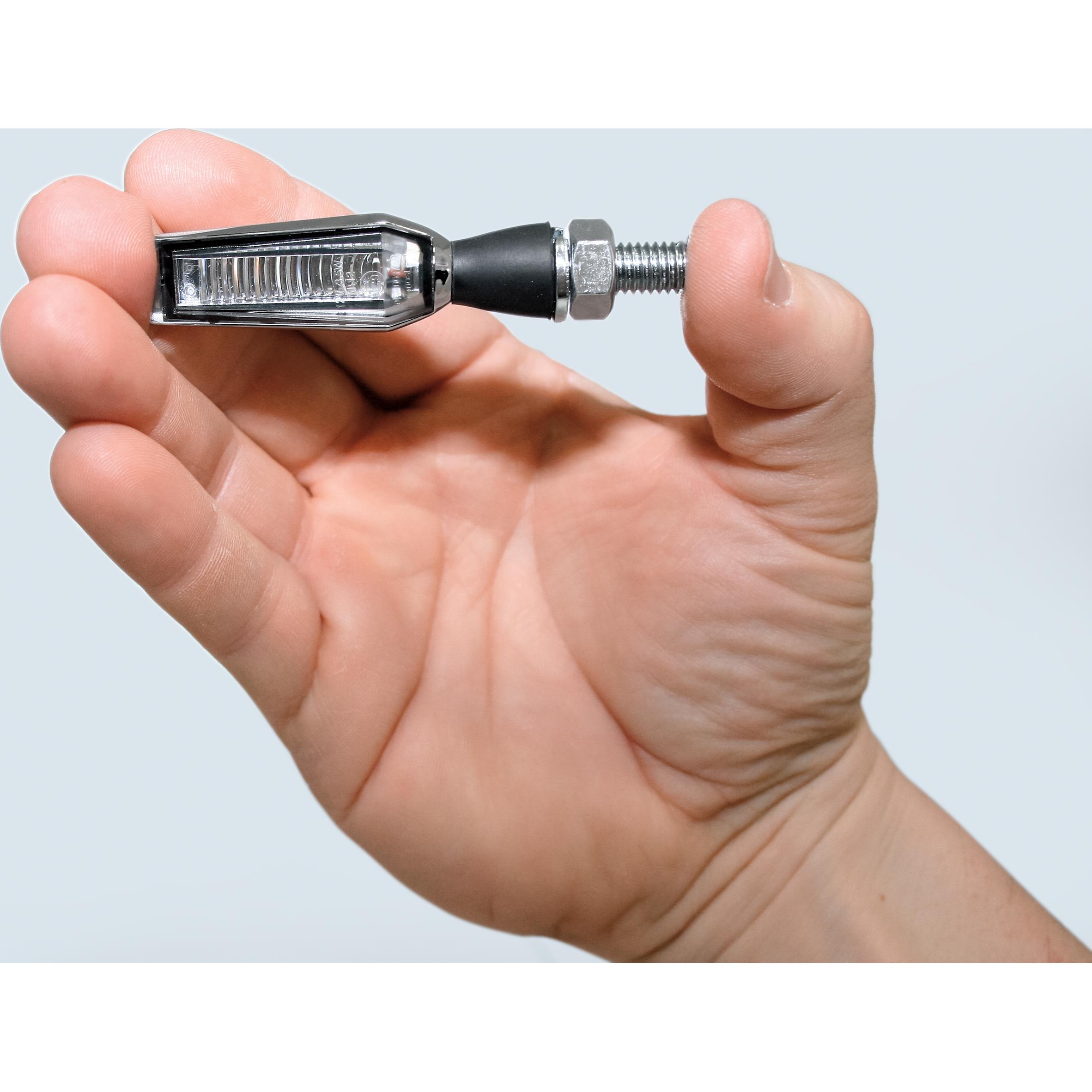 Highsider-LED Blinkerpaar Falcon M8 Metall-5699091020000701