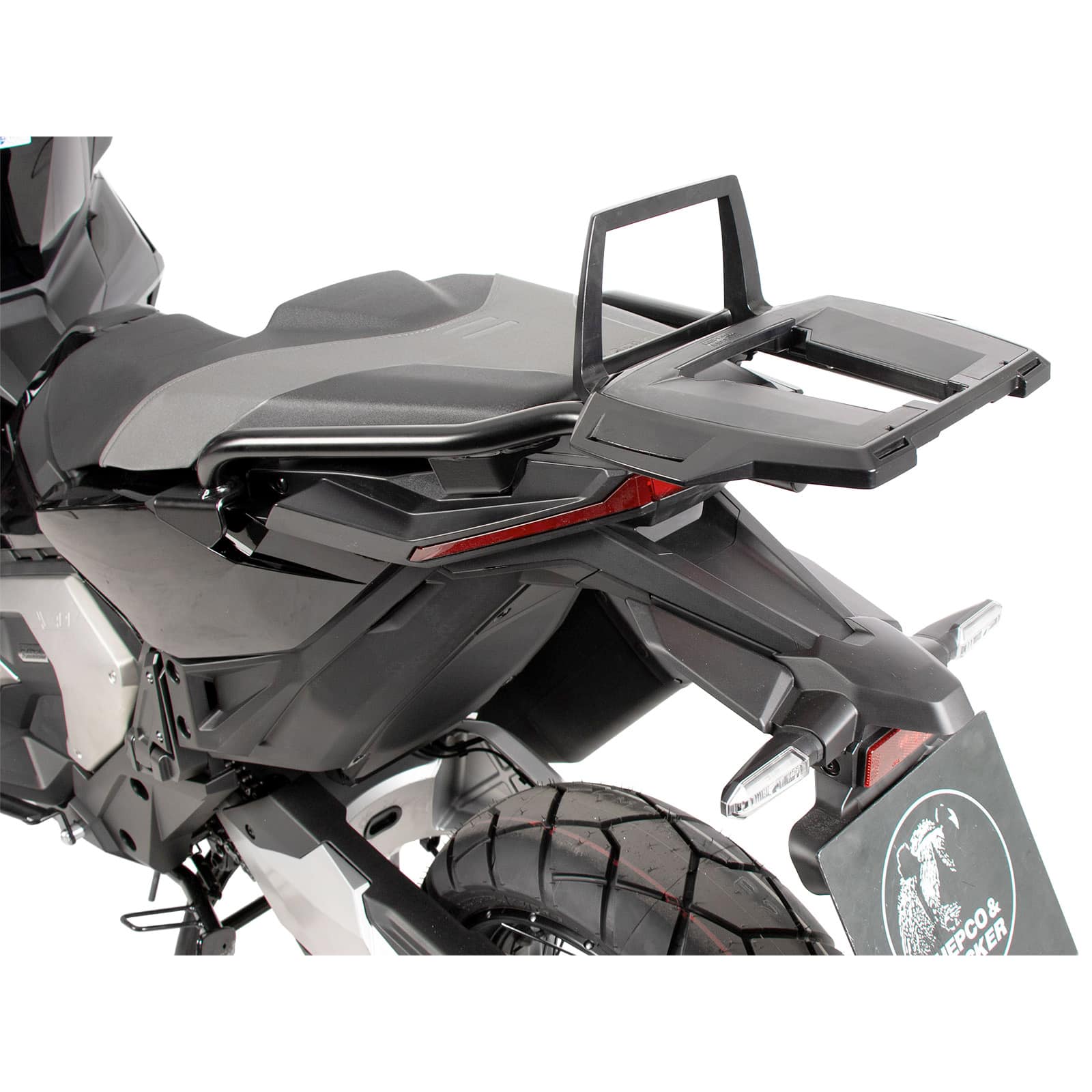Hepco & Becker Gepäckbrücke Alurack schwarz für Honda X-ADV 750 2025- - Motorradzubehör - Motorradgepäck