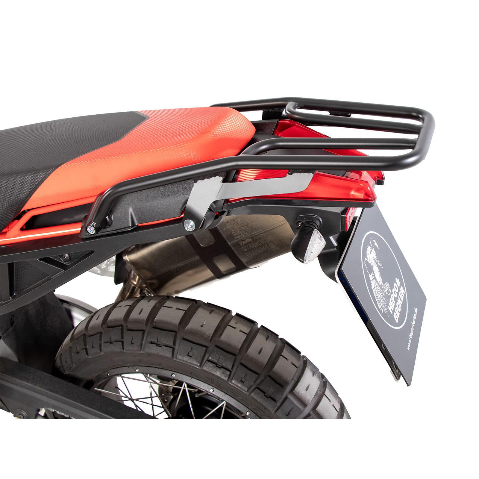 Hepco & Becker Gepäckbrücke Rohr schwarz für Aprilia Tuareg 660 2025- - Motorradzubehör - Motorradgepäck