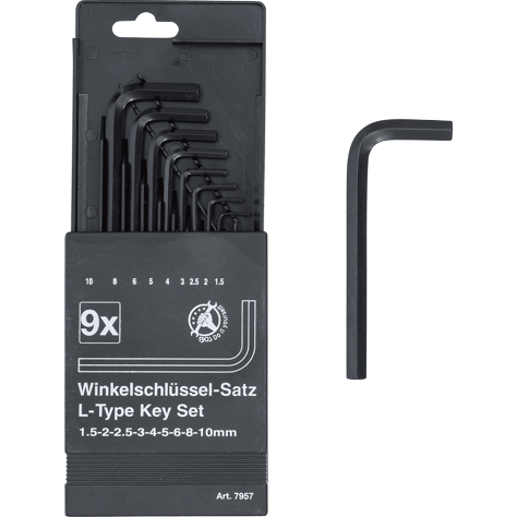 BGS-Winkelschlüssel-Satz Innensechskant 1,5-10 mm 9-teilig-0019251098000030