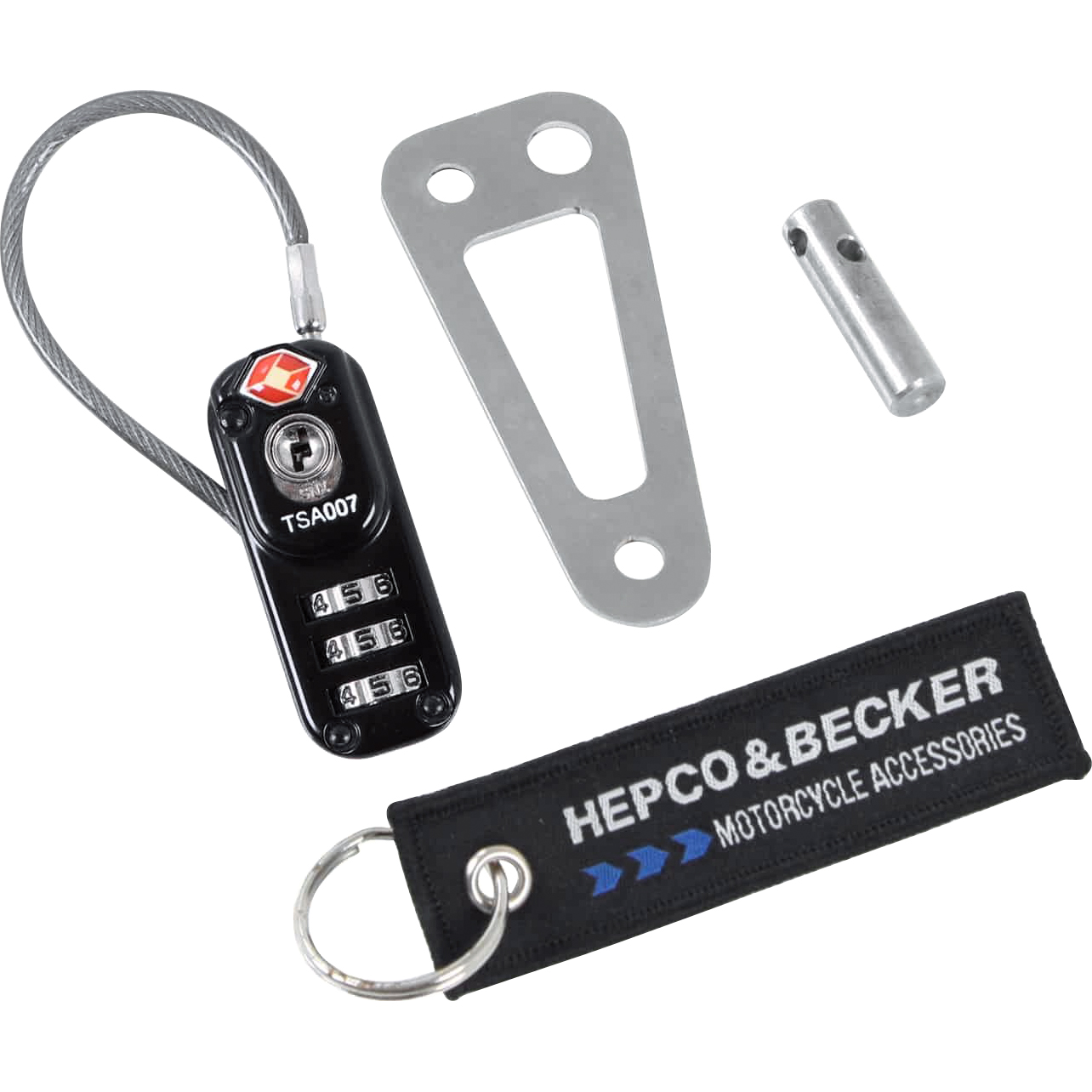 Hepco & Becker-Diebstahlsicherung für Lock it Tankrucksäcke/Hecktaschen-5743371