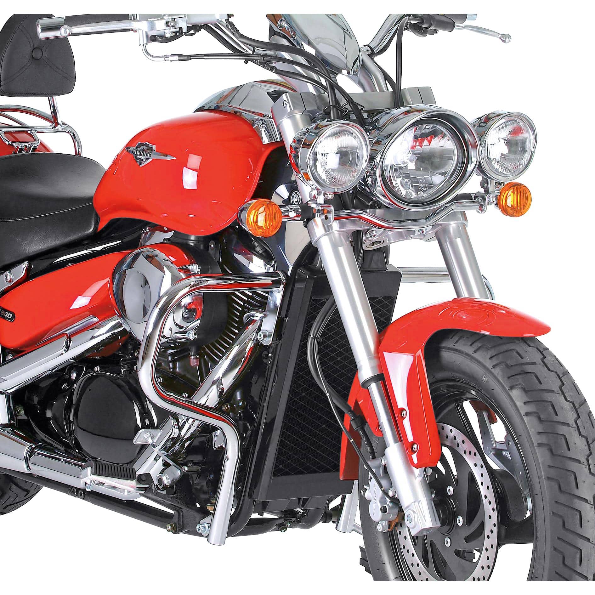 Hepco & Becker Sturzbügel chrom für Suzuki M 800 Intruder - Motorradteile & Ersatzteile - Anbauteile