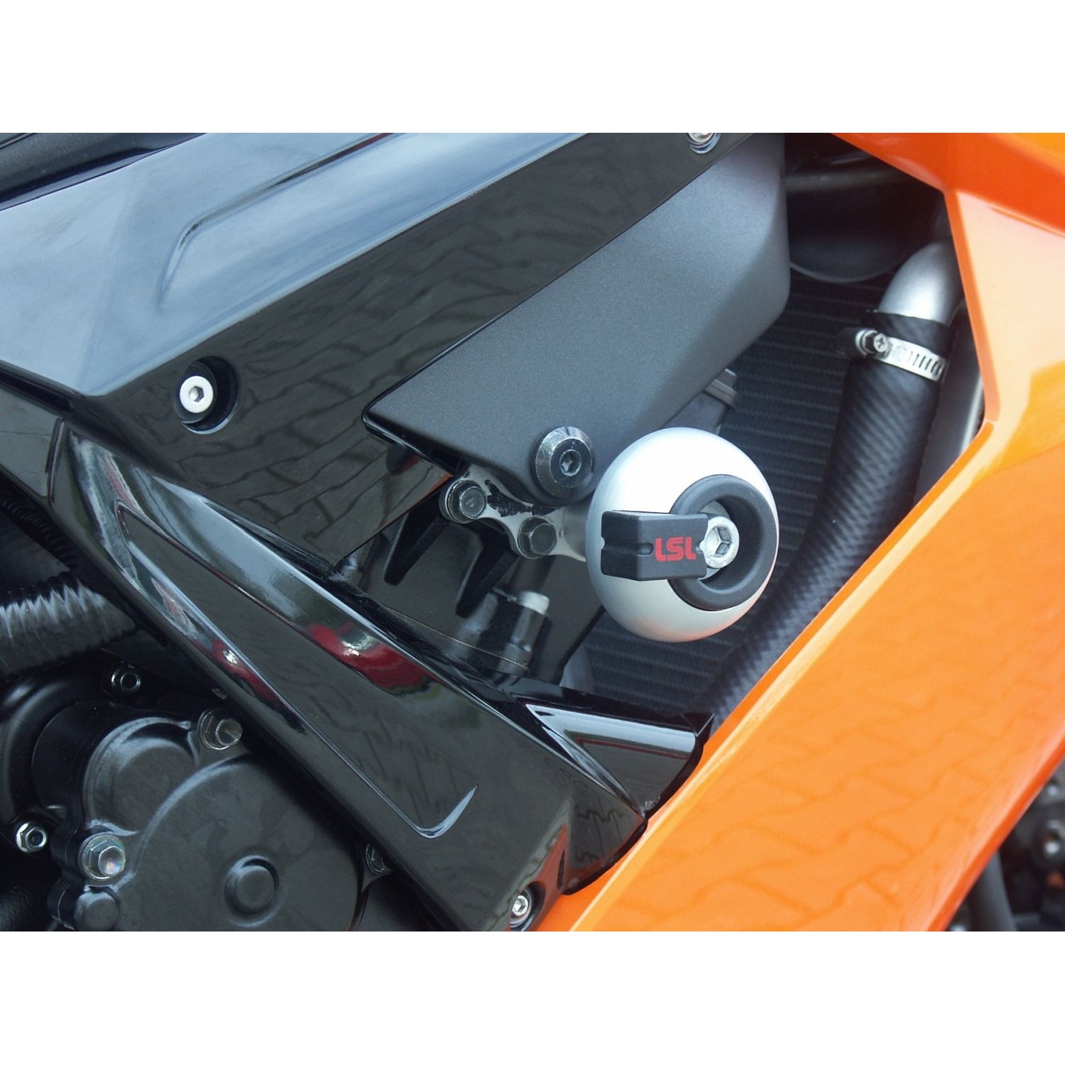 LSL Sturzpadanbausatz Crash Pad für Kawasaki ZX-6 R 2007-2008 - Motorradteile & Ersatzteile - Anbauteile