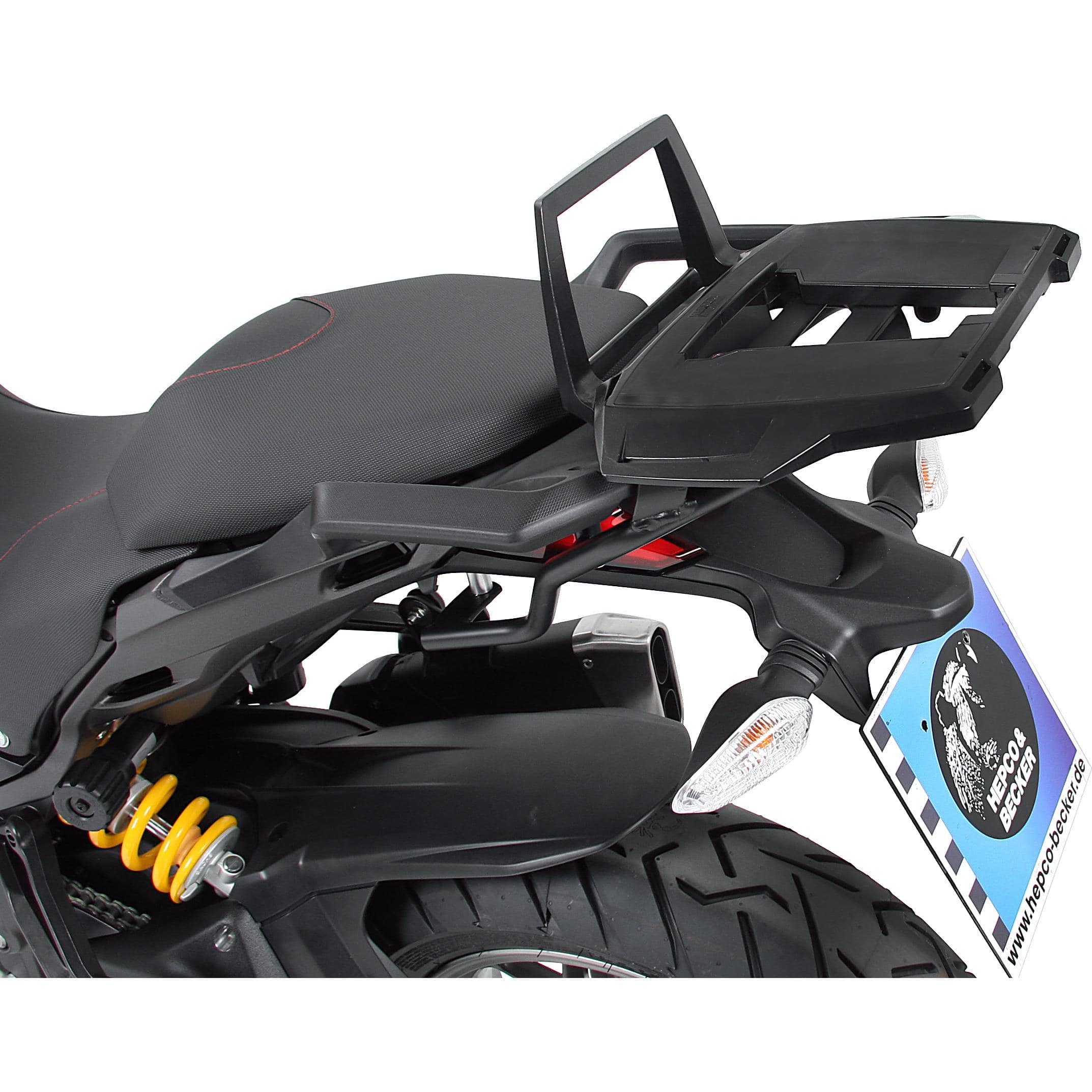 Hepco & Becker Alurack Gepäckbrücke schwarz für Ducati Multistrada 950 /S - Motorradzubehör - Motorradgepäck
