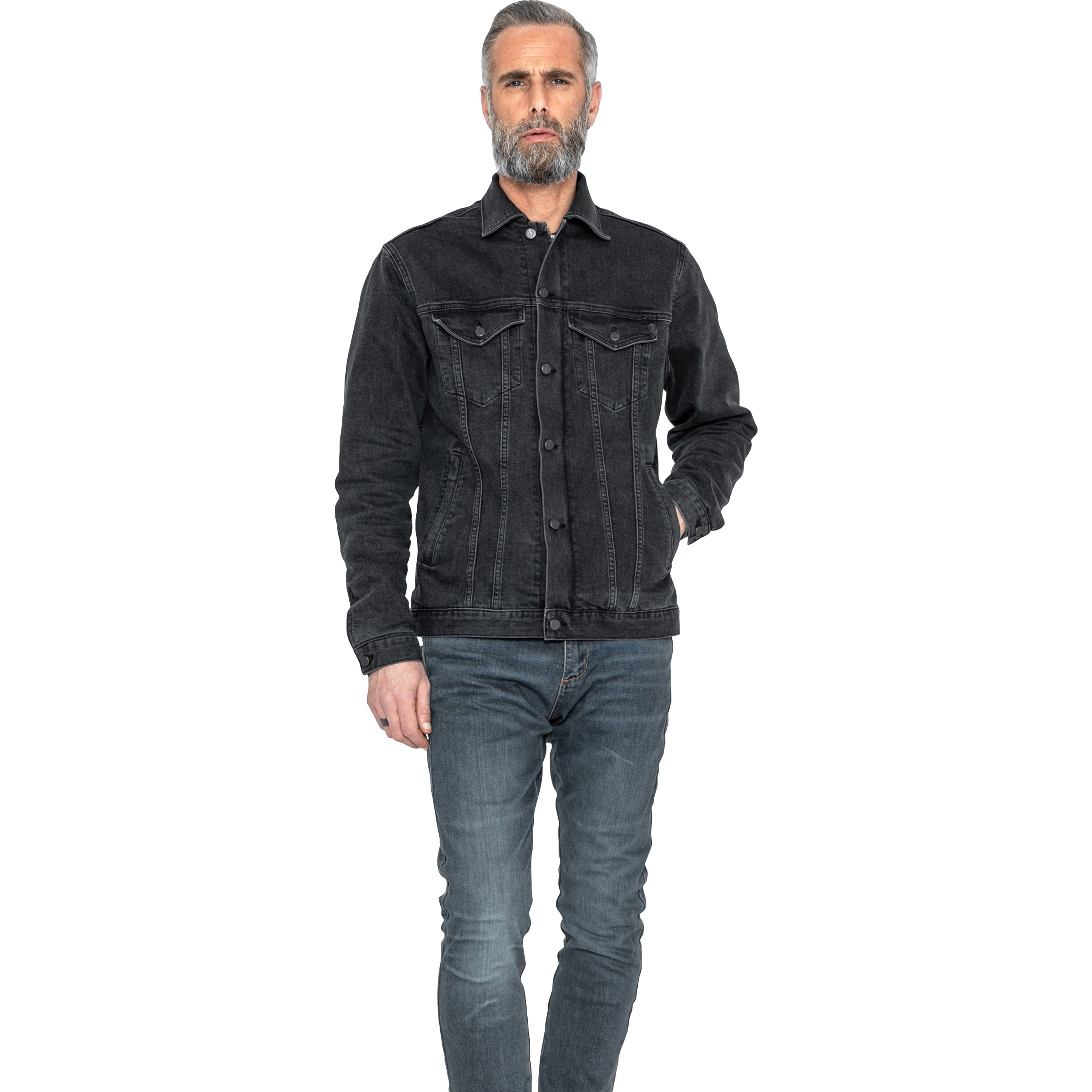 John Doe-Maverick Textiljacke schwarz XL-1000191999001011