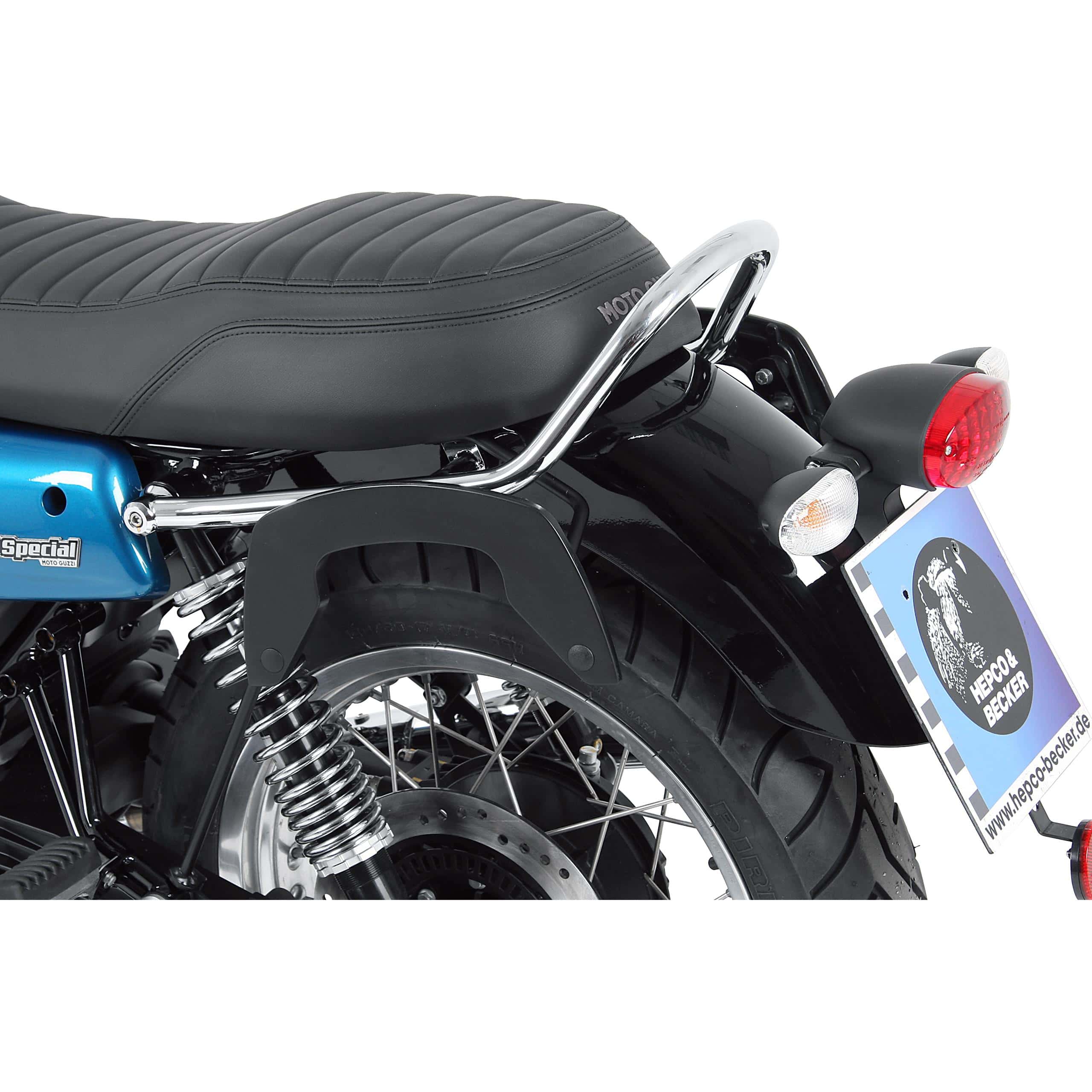 Hepco & Becker Seitentaschenhalter C-Bow schwarz für V7 III Stone/Special - Motorradzubehör - Motorradgepäck