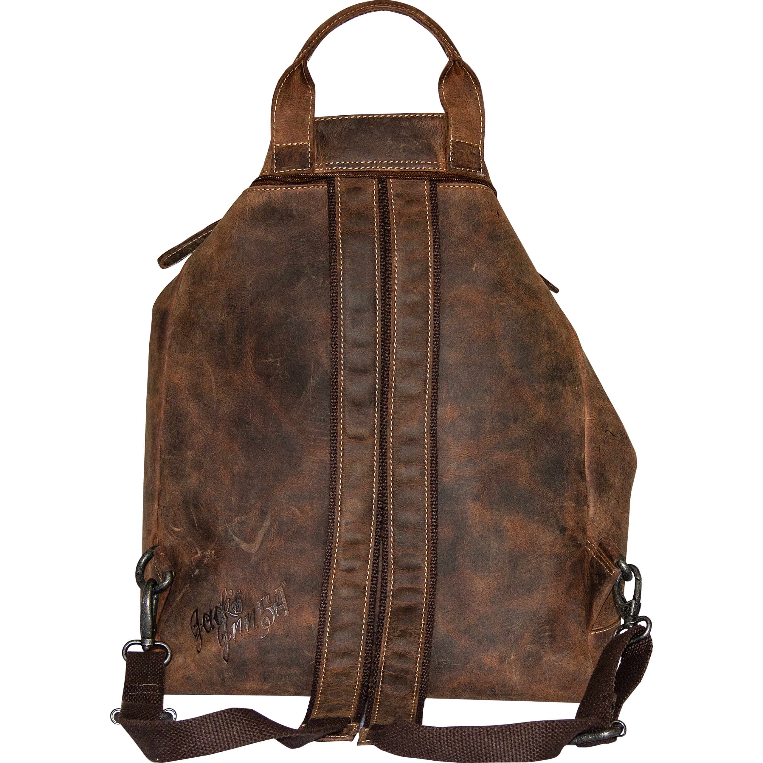 Jack's Inn 54-Leder Rucksack "Rob Roy"-5732951190999300