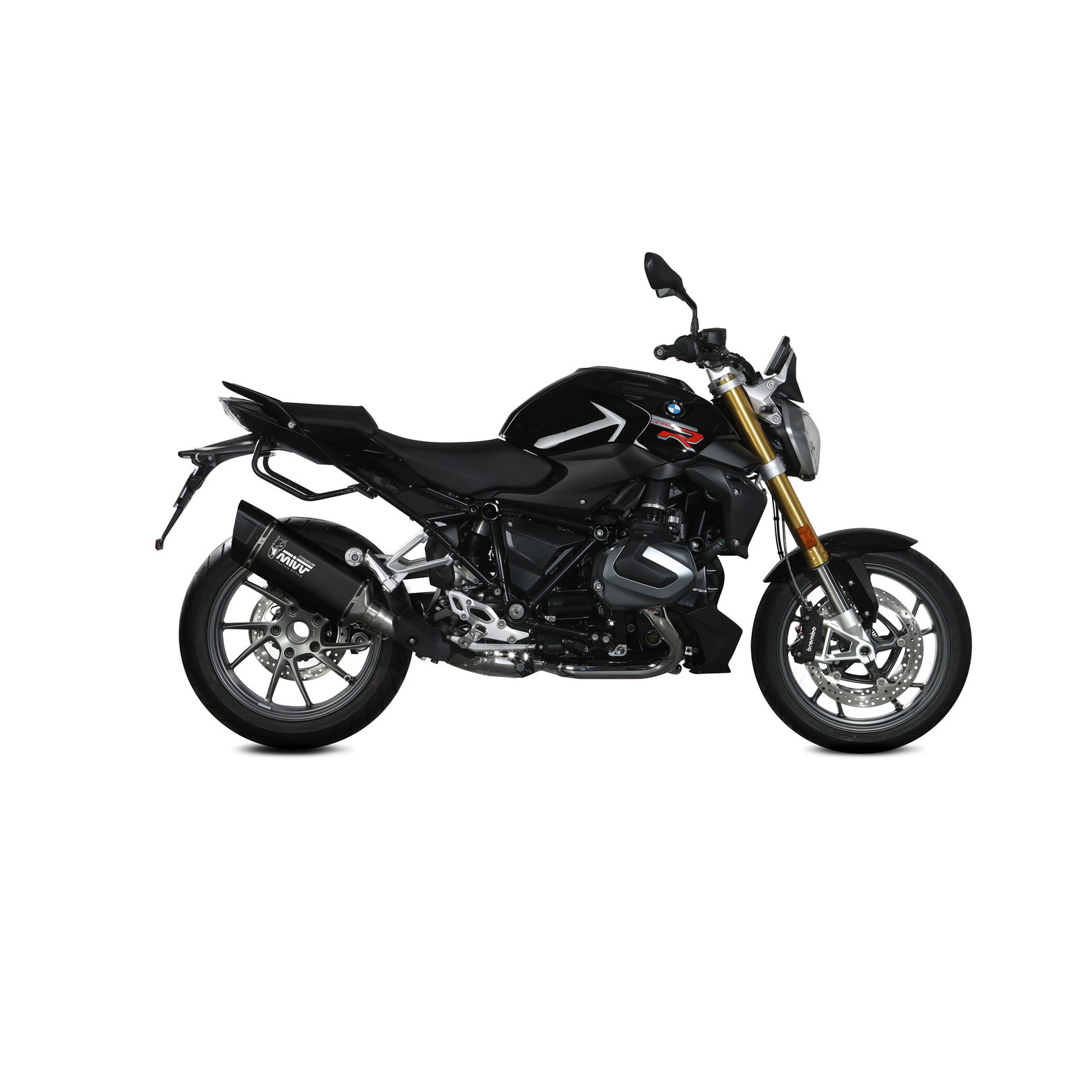 MIVV-Auspuff SR-1 Titan schwarz/Carbon für BMW R 1250 R/RS-0001270003000001