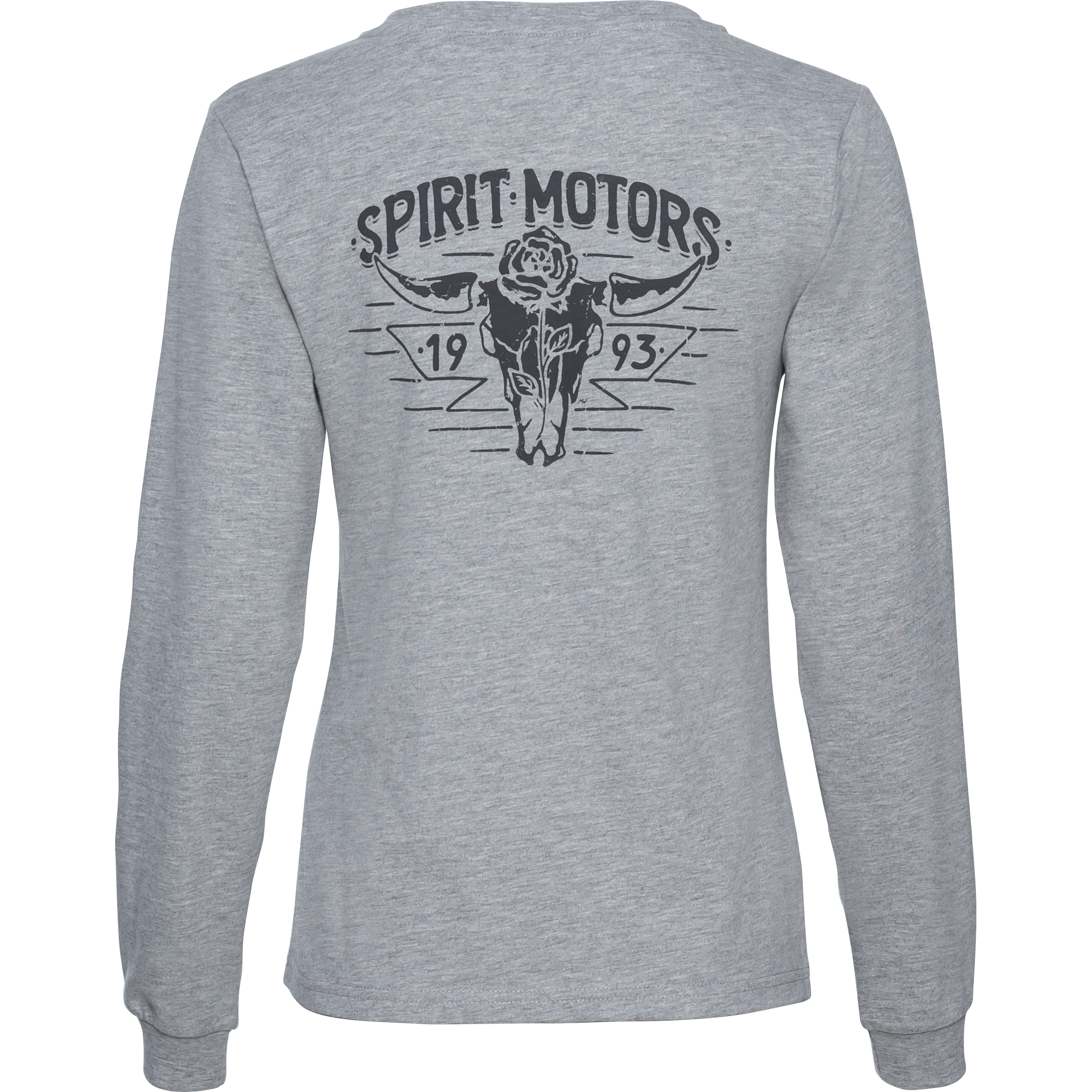 Spirit Motors-Awesome Alexis Damen Longsleeve grau-8020531999007