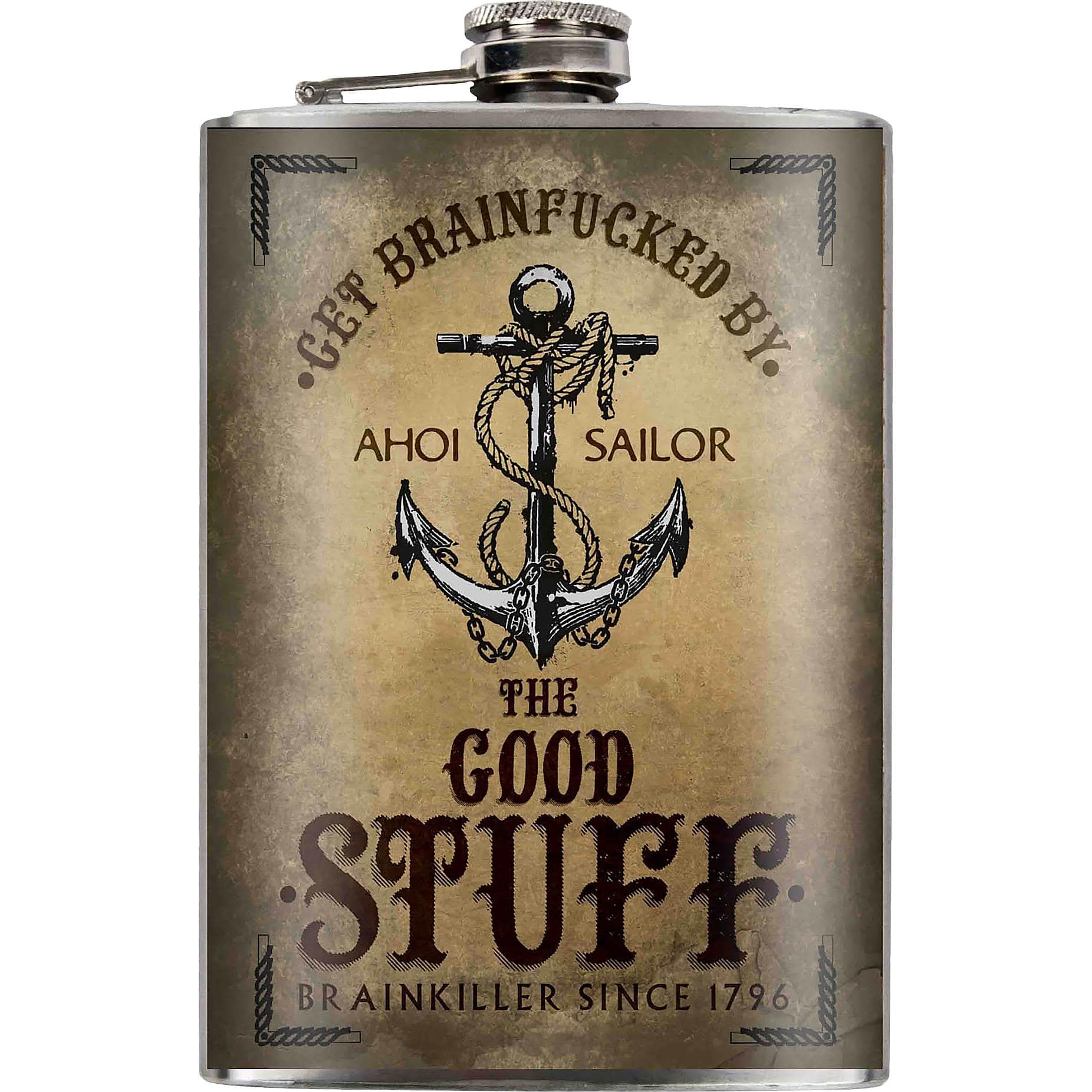 Jack's Inn 54 Flachmann "Good Stuff" - Motorradzubehör - Geschenkideen