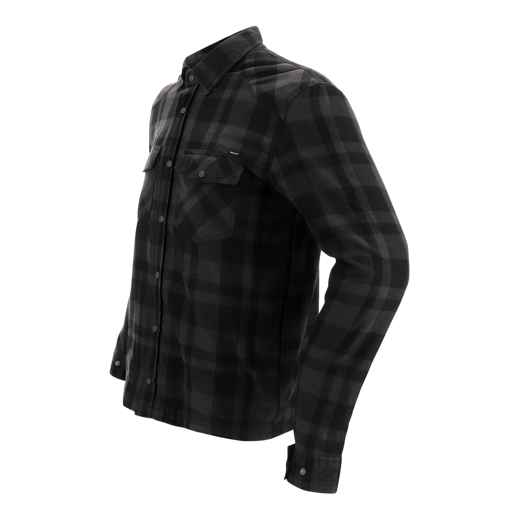 Richa-Forest Hemd schwarz/dunkelgrau L-0000905999042010