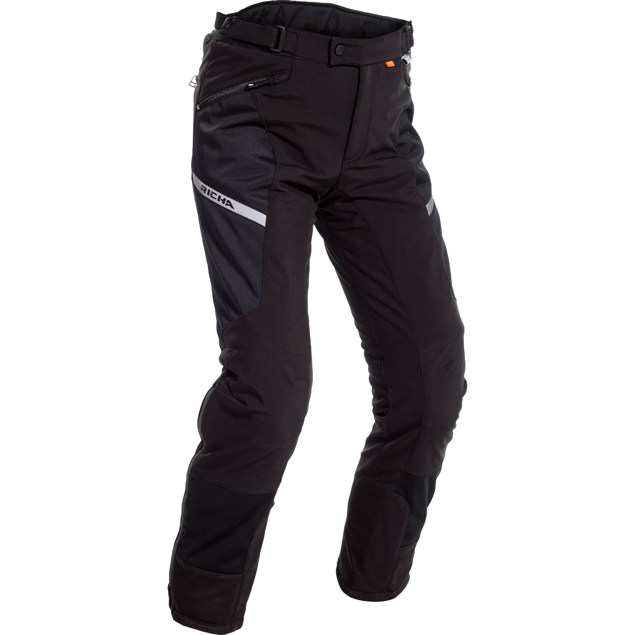 Richa-Softshell Mesh WP Textilhose schwarz-2100991999001
