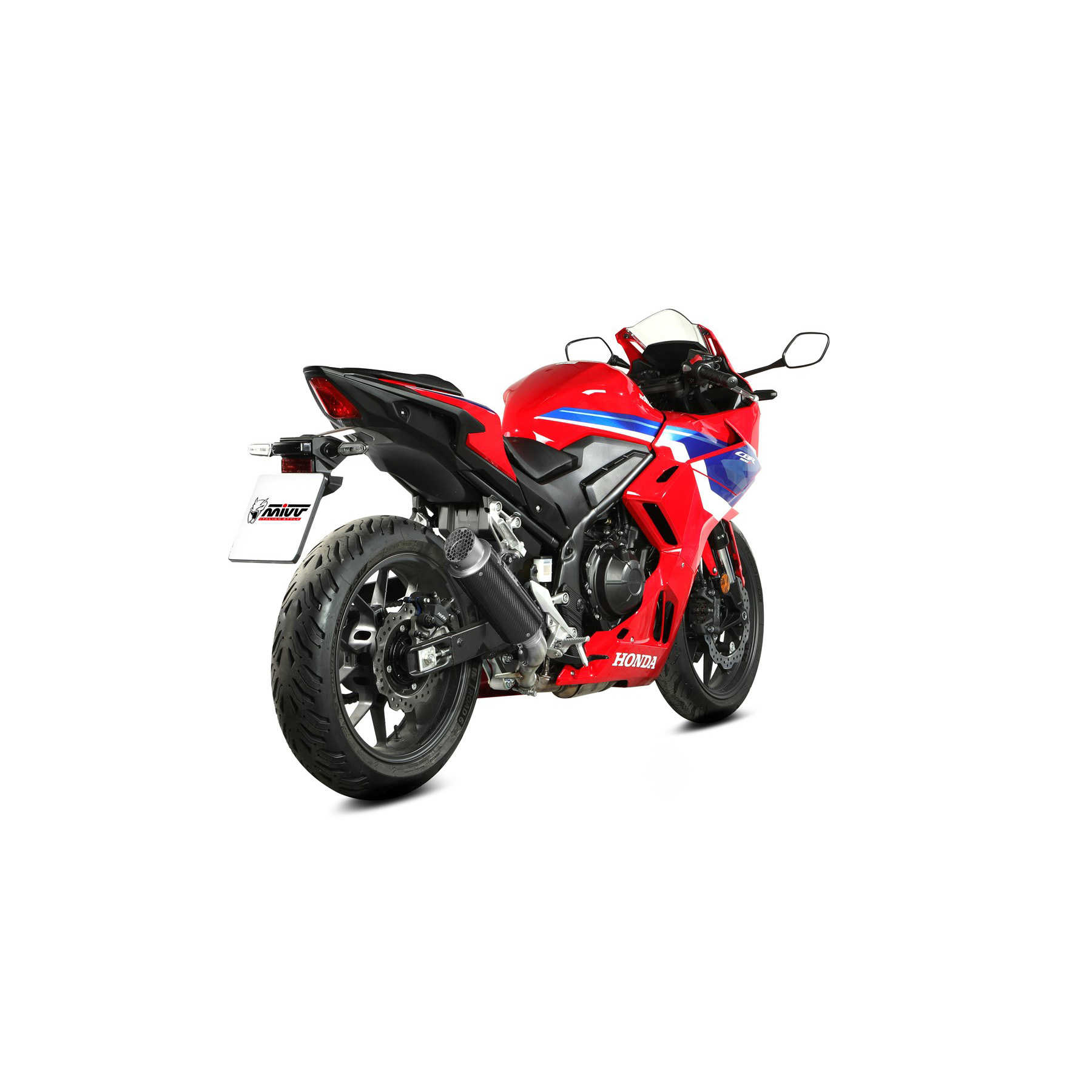 MIVV Auspuff GP Pro Carbon für Honda CB/CBR 500 Hornet/R 2024- - Motorradteile & Ersatzteile - Auspuff