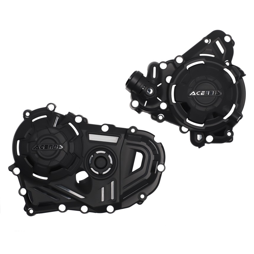 Acerbis Motordeckelschutzset schwarz für Honda XL 750 Transalp - Motorradteile & Ersatzteile - Anbauteile