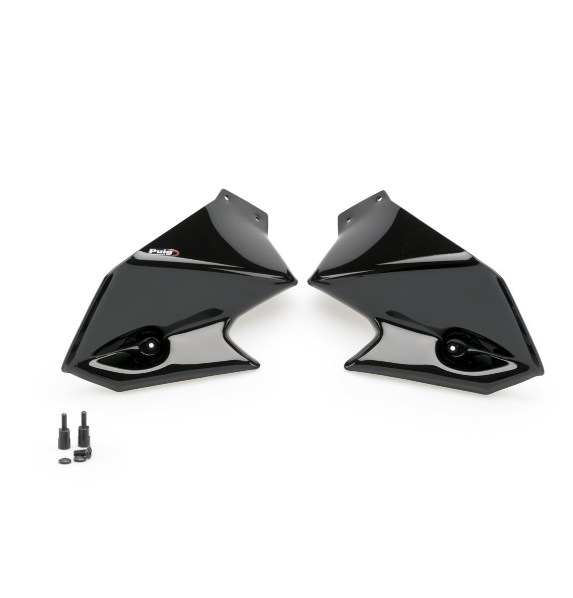 Puig Windabweiser seitlich oben schwarz für Benelli TRK 502 /X - Motorradteile & Ersatzteile - Anbauteile