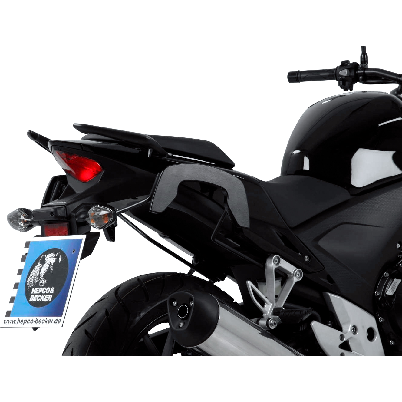 Hepco & Becker Seitentaschenhalter C-Bow anthrazit für CBR 500 R 2013-2015 - Motorradzubehör - Motorradgepäck