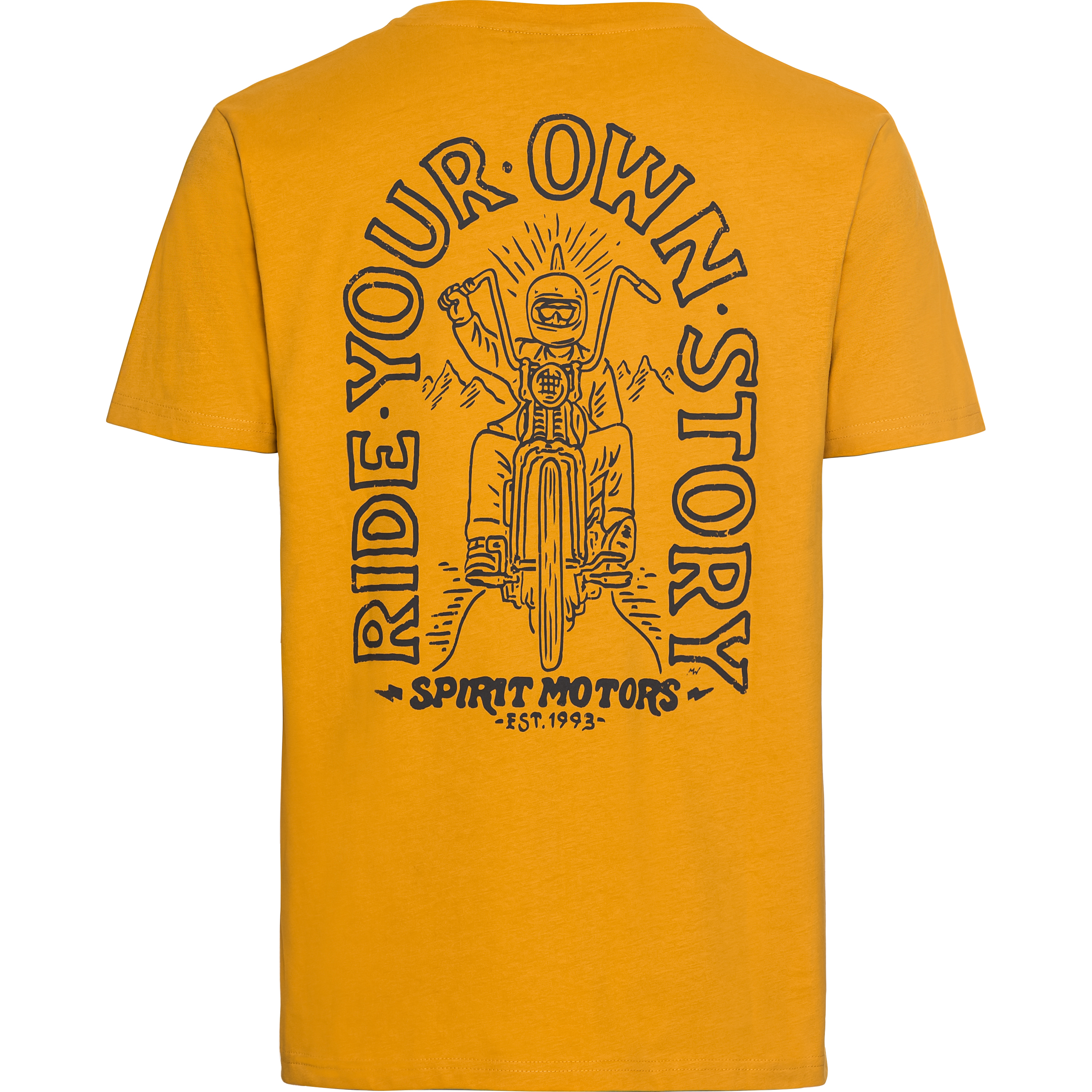 Spirit Motors-Crazy Maze T-Shirt gelb L-8020571999009010