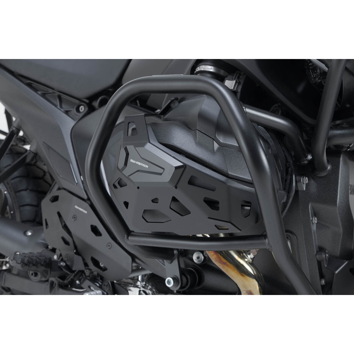 SW-MOTECH Zylinderschutz Alu für BMW R 1300 schwarz - Motorradteile & Ersatzteile - Anbauteile