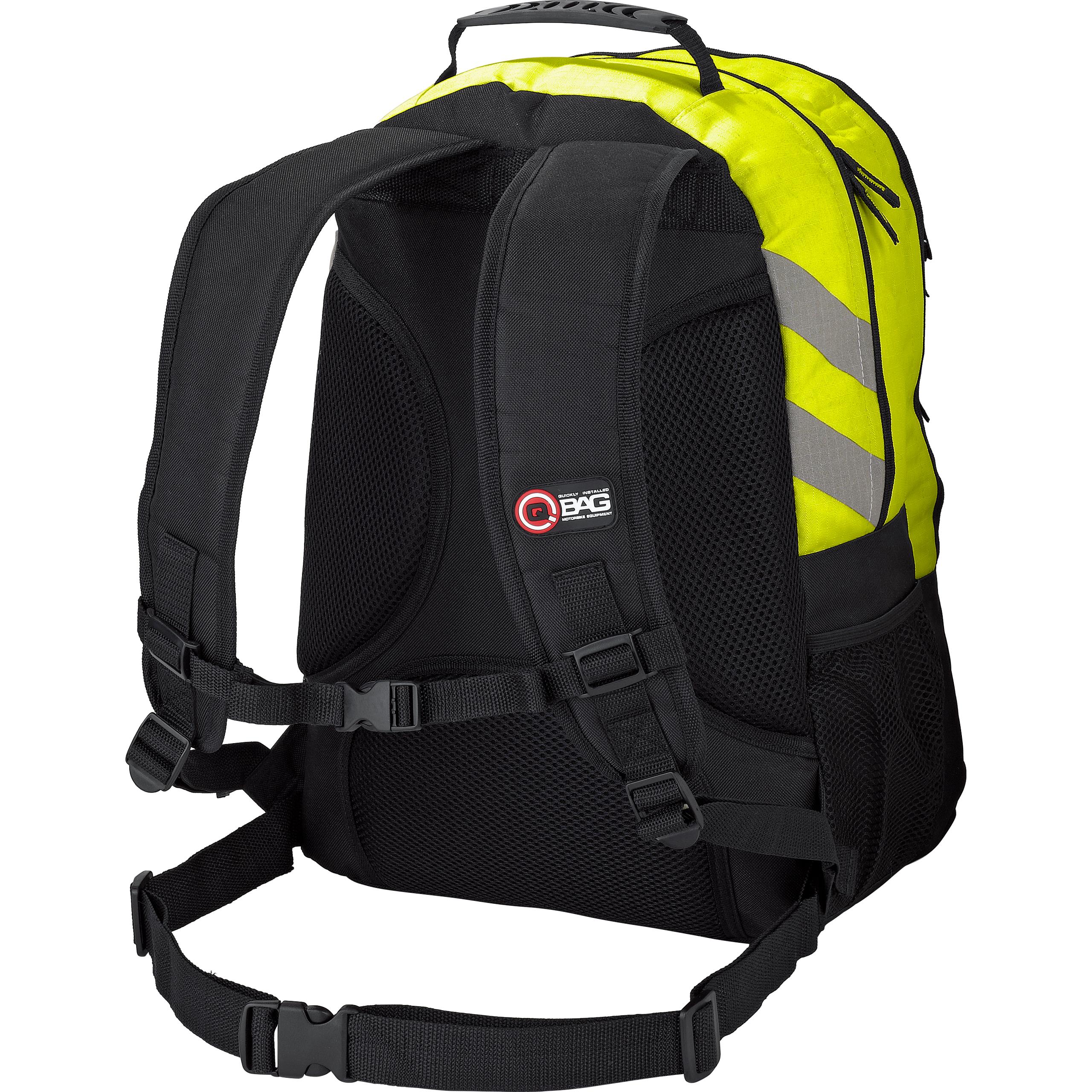 QBag-Rucksack 10 32 Liter Stauraum neongelb-5691901190016002