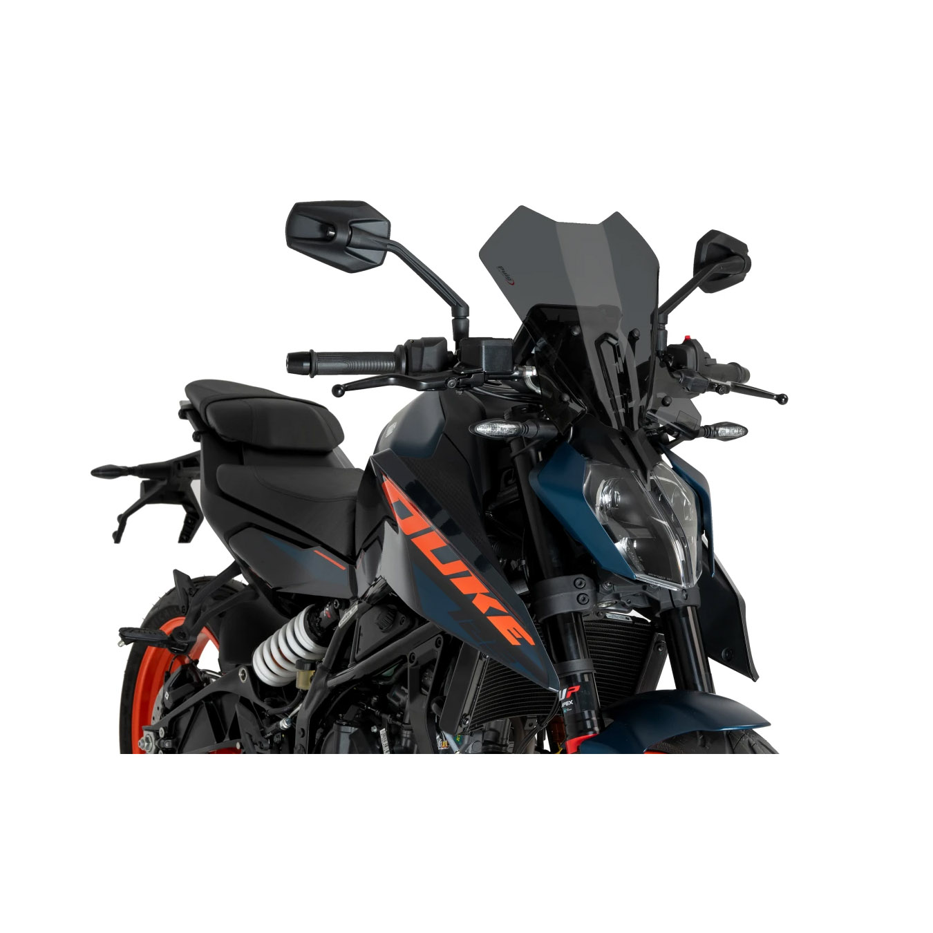 Puig Windschutzscheibe NG Touring stark getönt f.125/390 Duke 24- - Motorradteile & Ersatzteile - Anbauteile