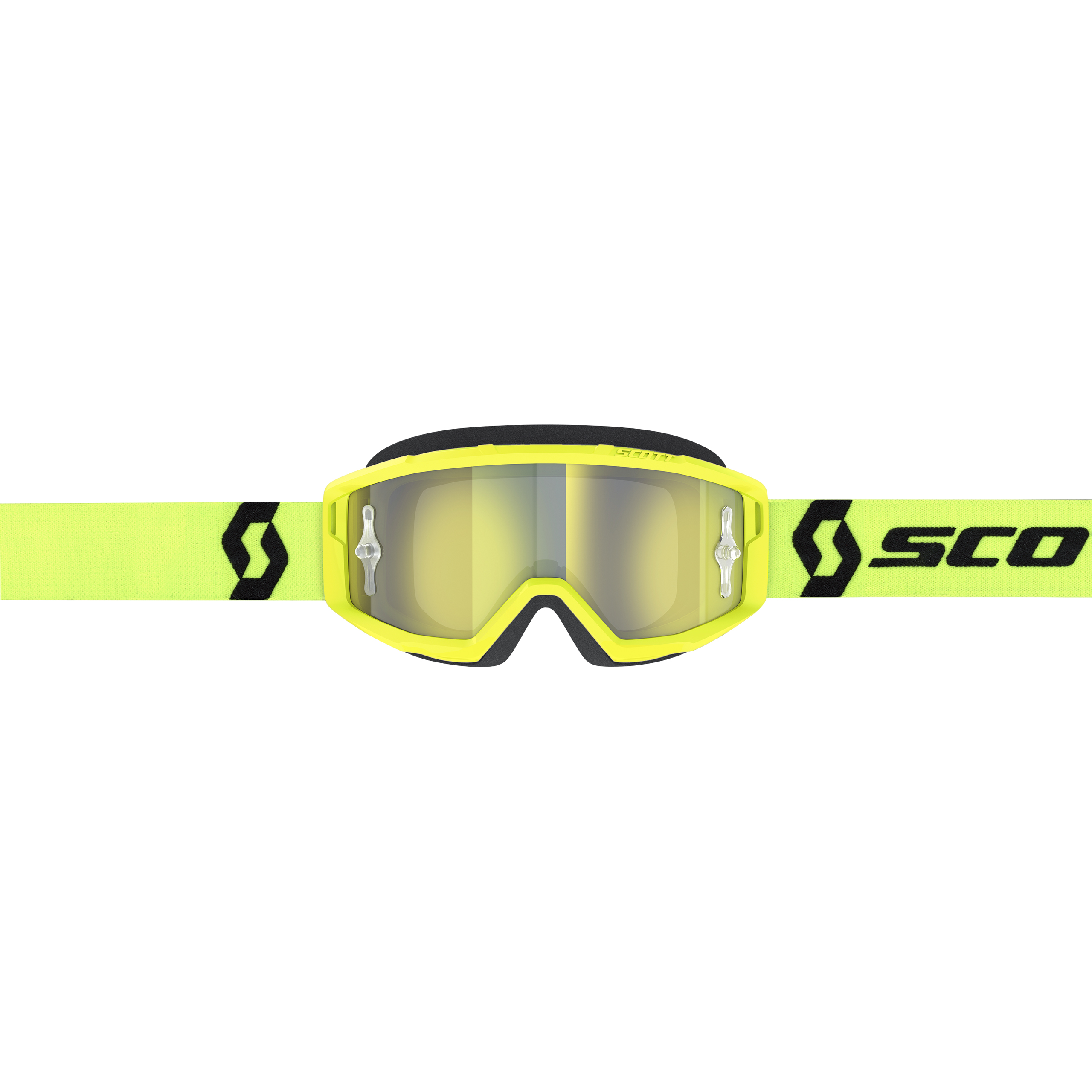 Scott-Primal Crossbrille gelb/schwarz/gelb verchromt-4505101999009999