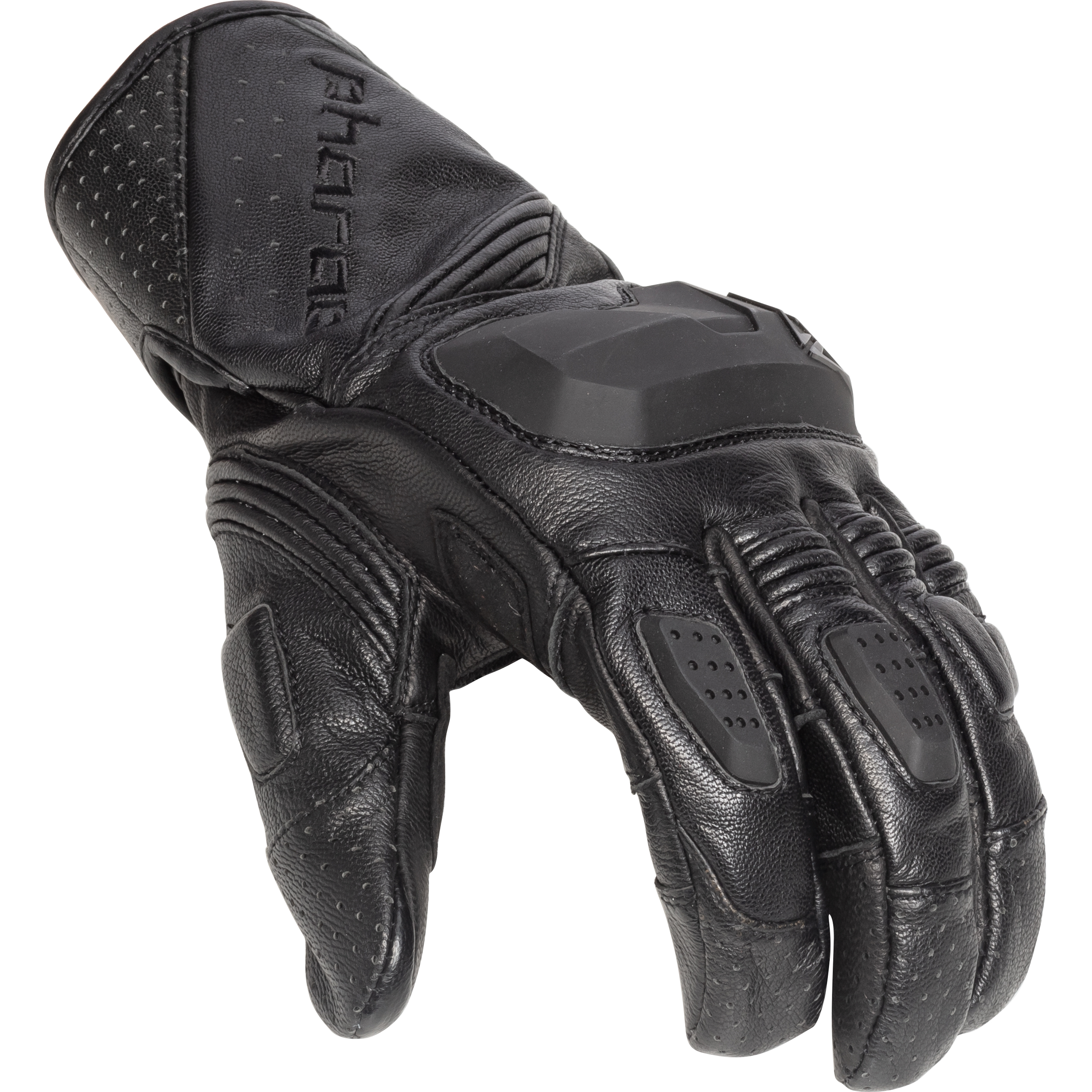 Pharao-Columbia Breeze Lederhandschuh kurz schwarz 9-3115031007001936