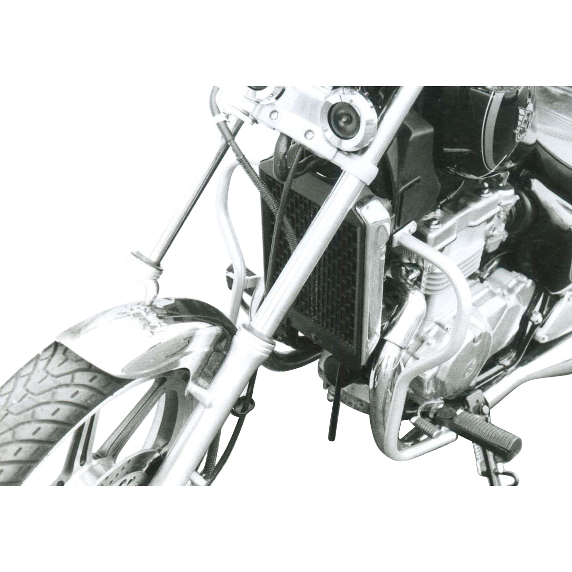 Hepco & Becker Sturzbügel chrom für Kawasaki EN 500 1990-1995 - Motorradteile & Ersatzteile - Anbauteile