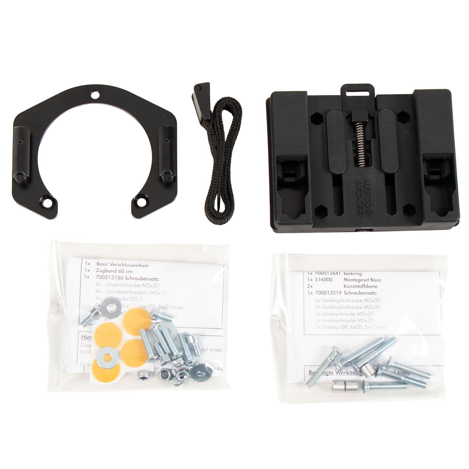 Hepco & Becker Lock-it Tankring Basic für Ducati Monster 797 - Motorradzubehör - Motorradgepäck