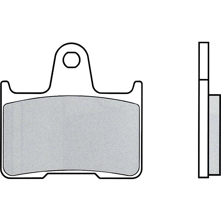 Brembo Bremsbeläge Sintermetall 07SU25.SP hinten 59,7x57,1x9mm - Motorradteile & Ersatzteile - Bremsen