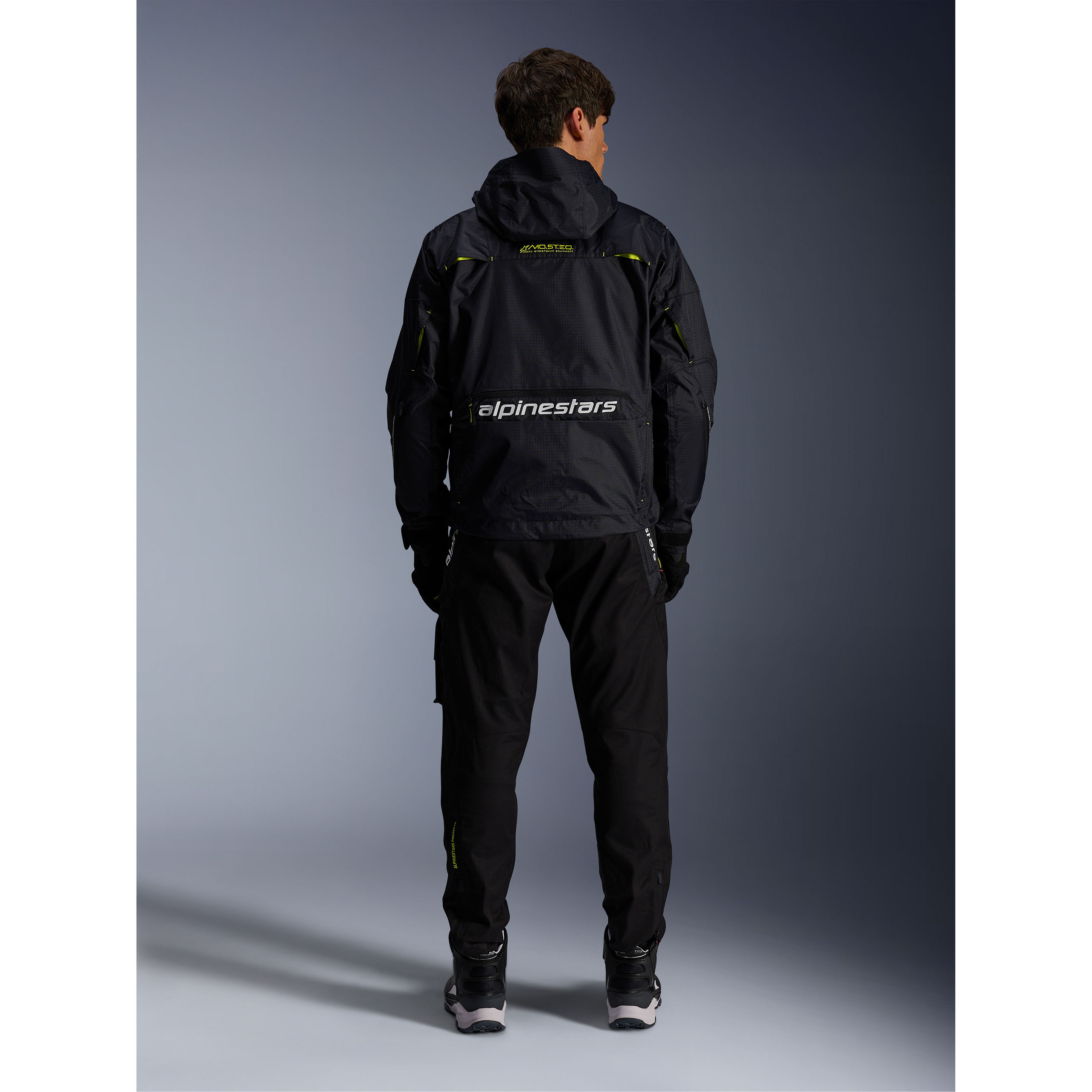 Alpinestars-Mogress Air Jacke black lime punch white XXL-0002135999911012