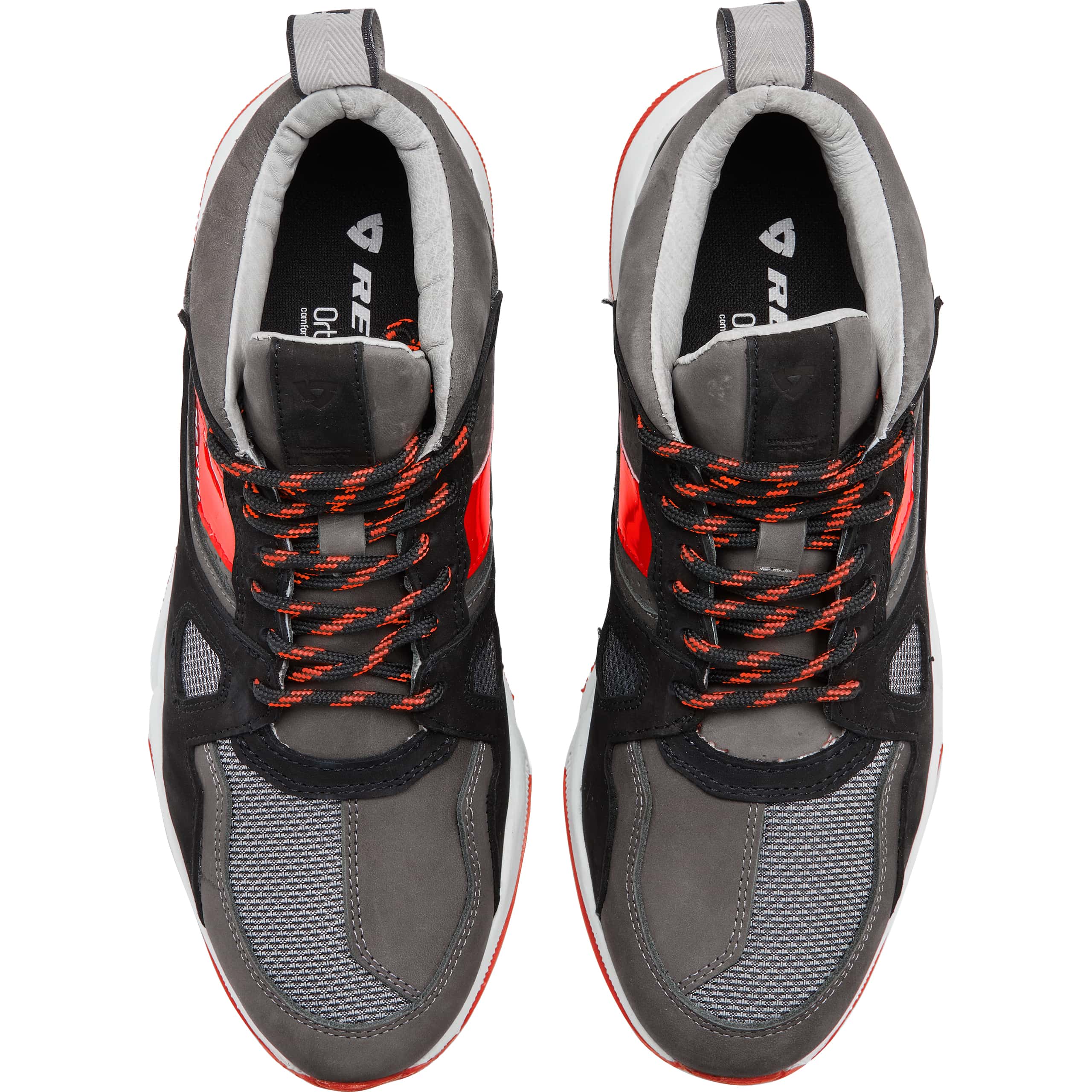 REV'IT!-Astro Schuh schwarz/neon-rot 42-3006241999002742