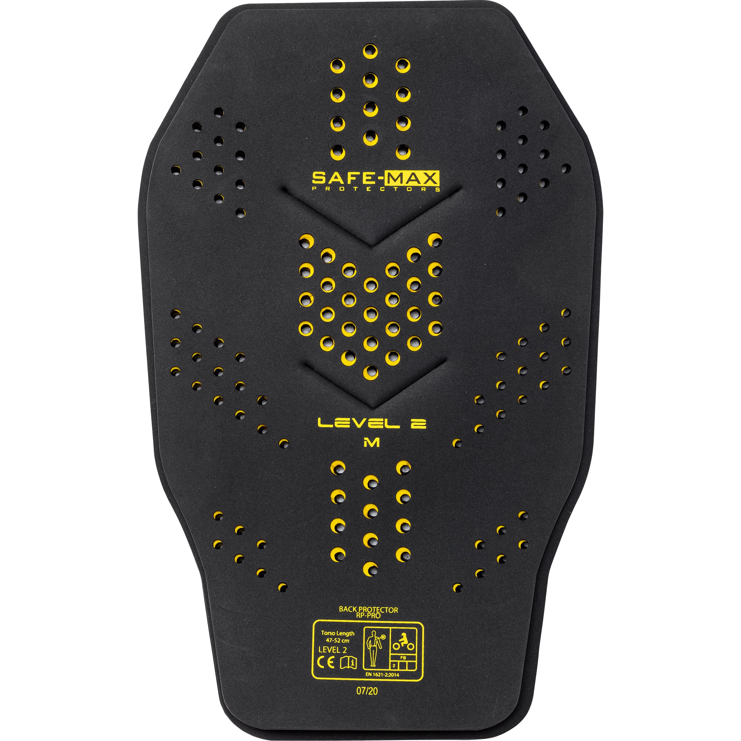 Safe Max-Rückenprotektor RP-Pro Comfort 8.0 AKTION schwarz/gelb-3212381999009