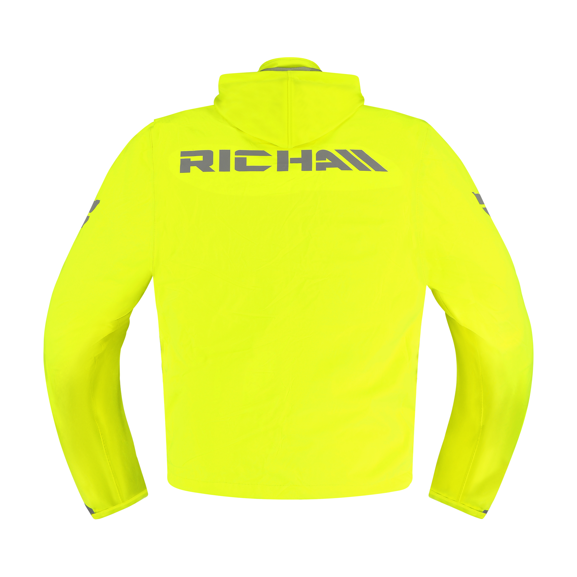 Richa-Rain Stretch 2L Regenhoodie fluo gelb-0000899999103