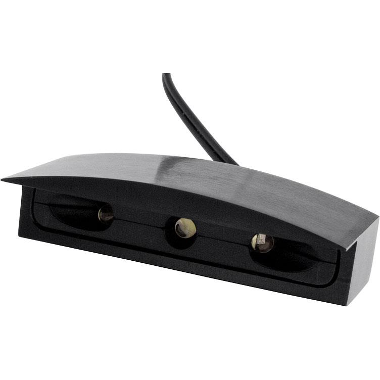 HIGHSIDER smart-LED-Nummernschildbeleuchtung Micro Alu schwarz-5537701026000540
