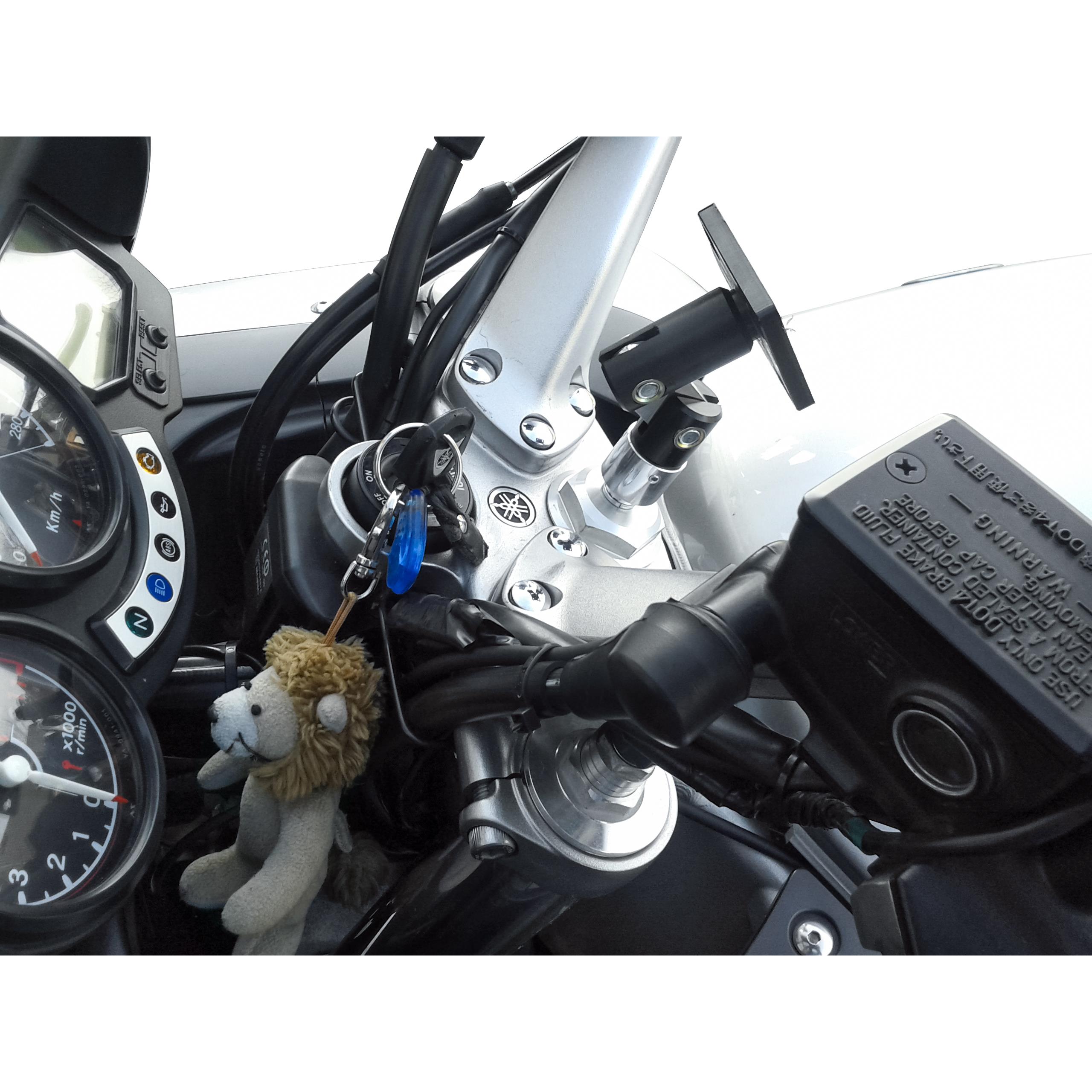 Berni`s-Navihalter NH1-14 Platte für Lenkkopf Yamaha FJR 1300-5697081181006410