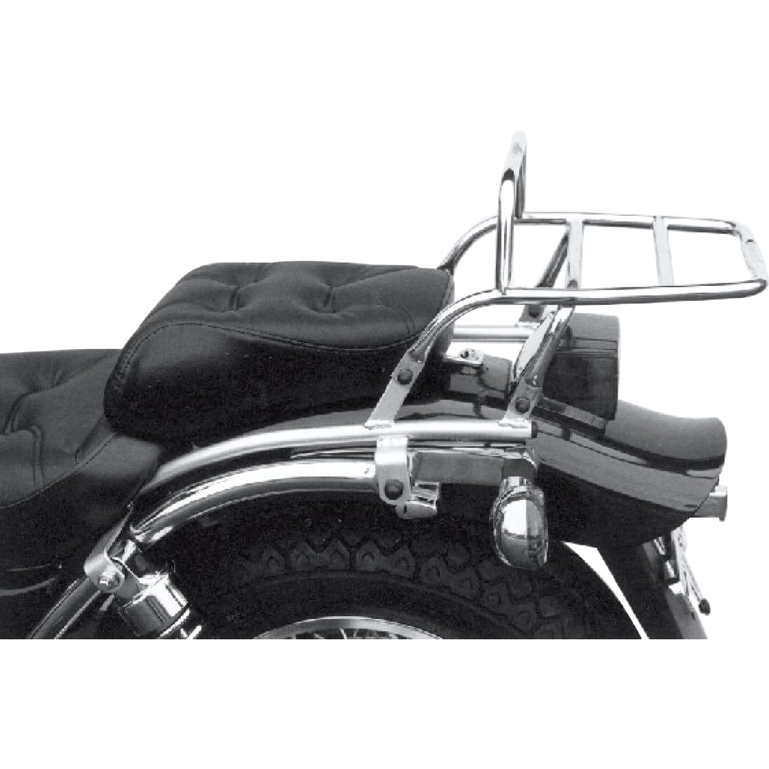 Hepco & Becker Rohrgepäckbrücke TC chrom für VS 1400 Intruder 1987-2003 - Motorradzubehör - Motorradgepäck