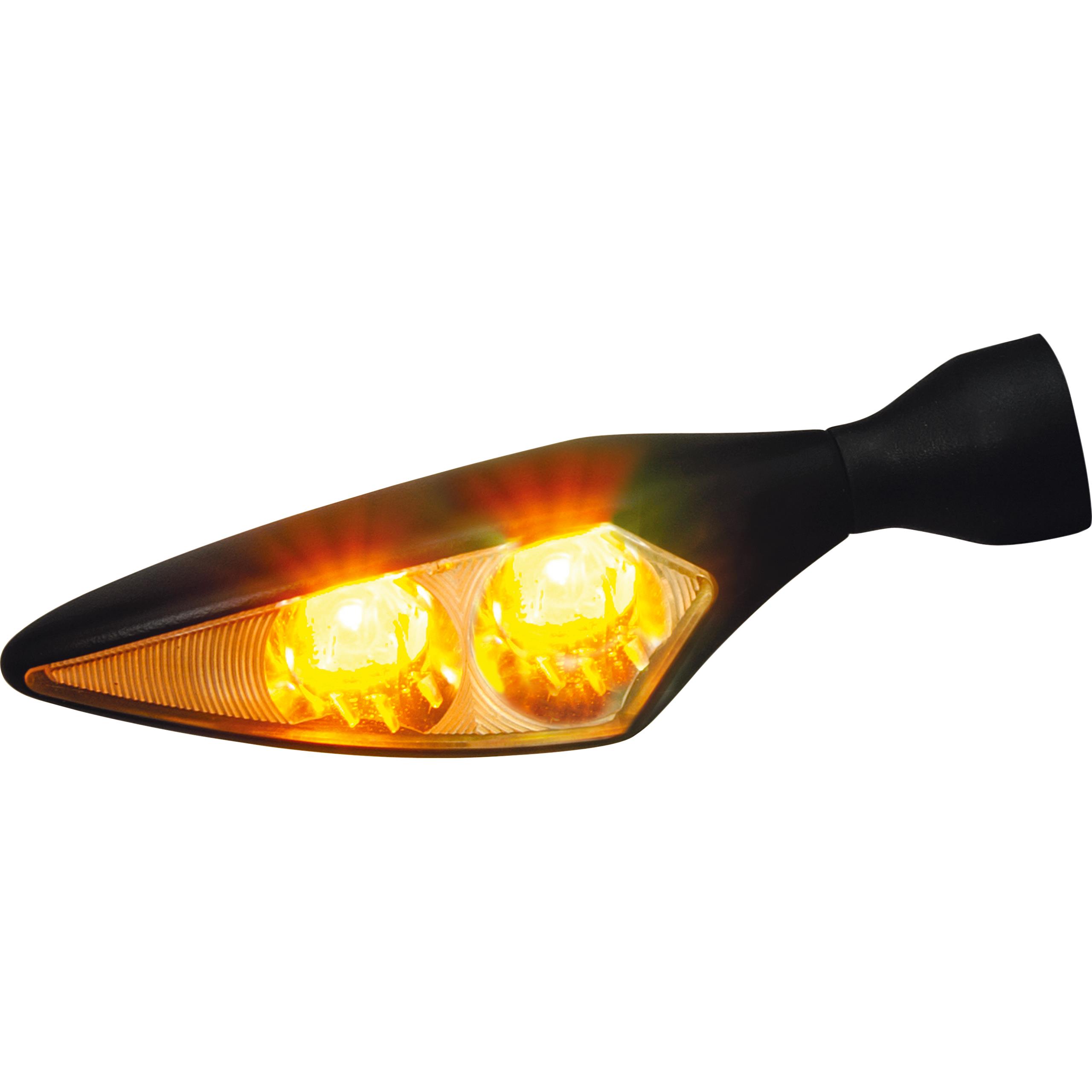 Kellermann-LED Blinker M8 micro 1000 Rhombus Extreme VR/HL schwarz-5690201021000011