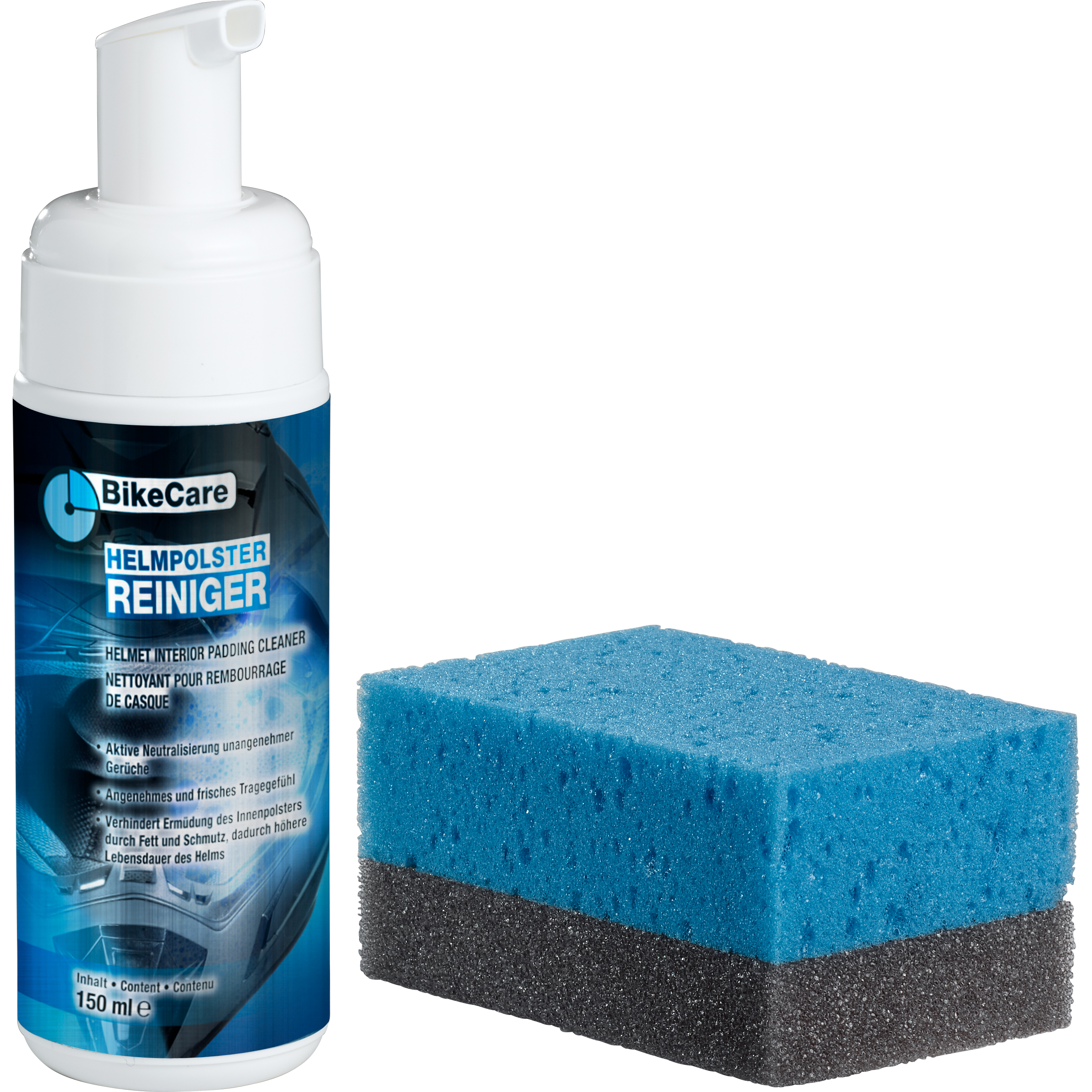 BikeCare-Helmpolsterreiniger mit Funktionsschwamm-5702791248000200