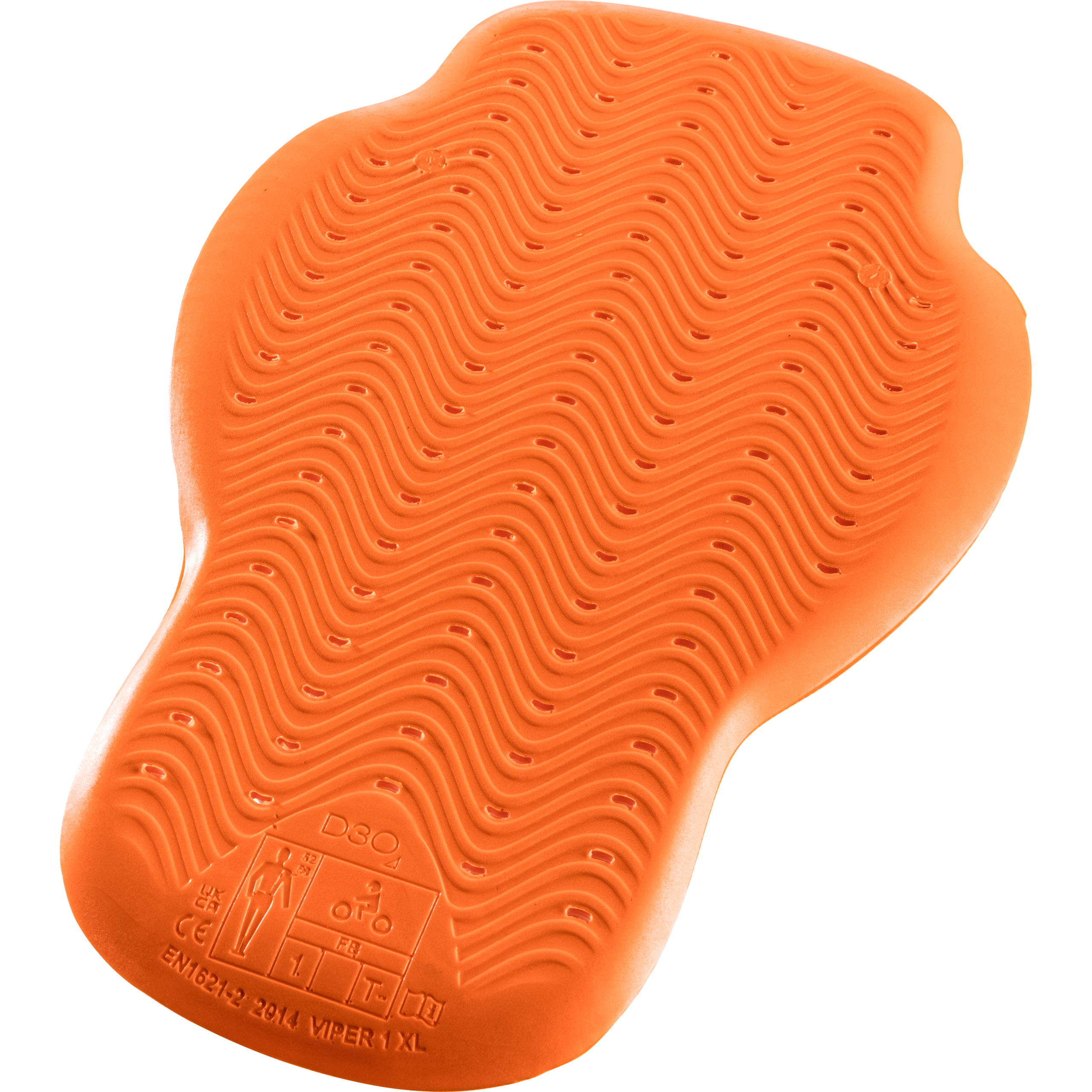 Richa Rückenprotektor D30 Stealth Viper 1 orange S - Motorradbekleidung - Protektoren & Sicherheit