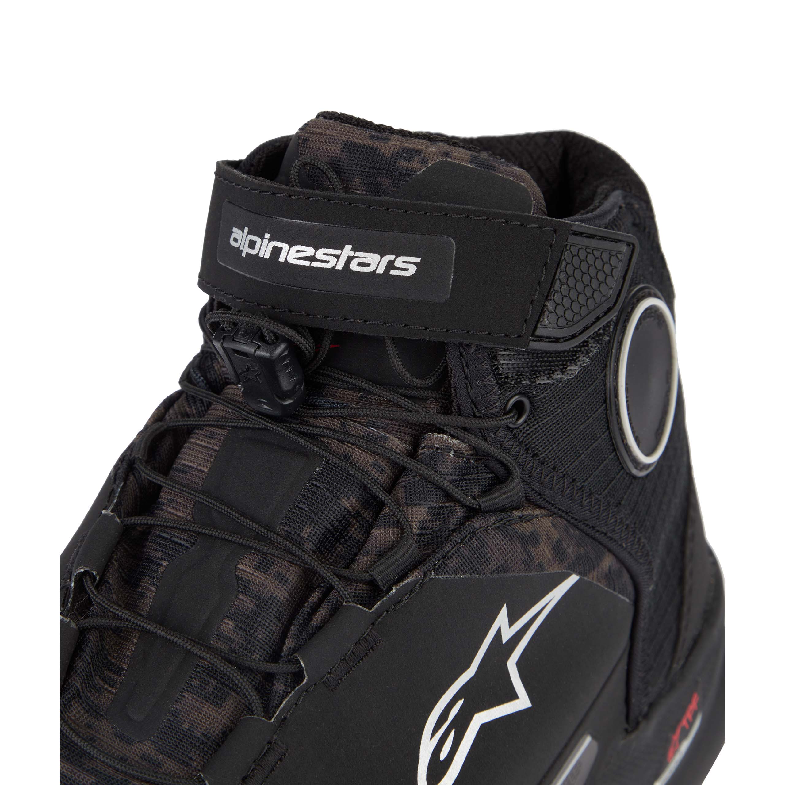 Alpinestars-CR-X Drystar Riding Schuh schwarz/camo rot 8,5-3005931999022807