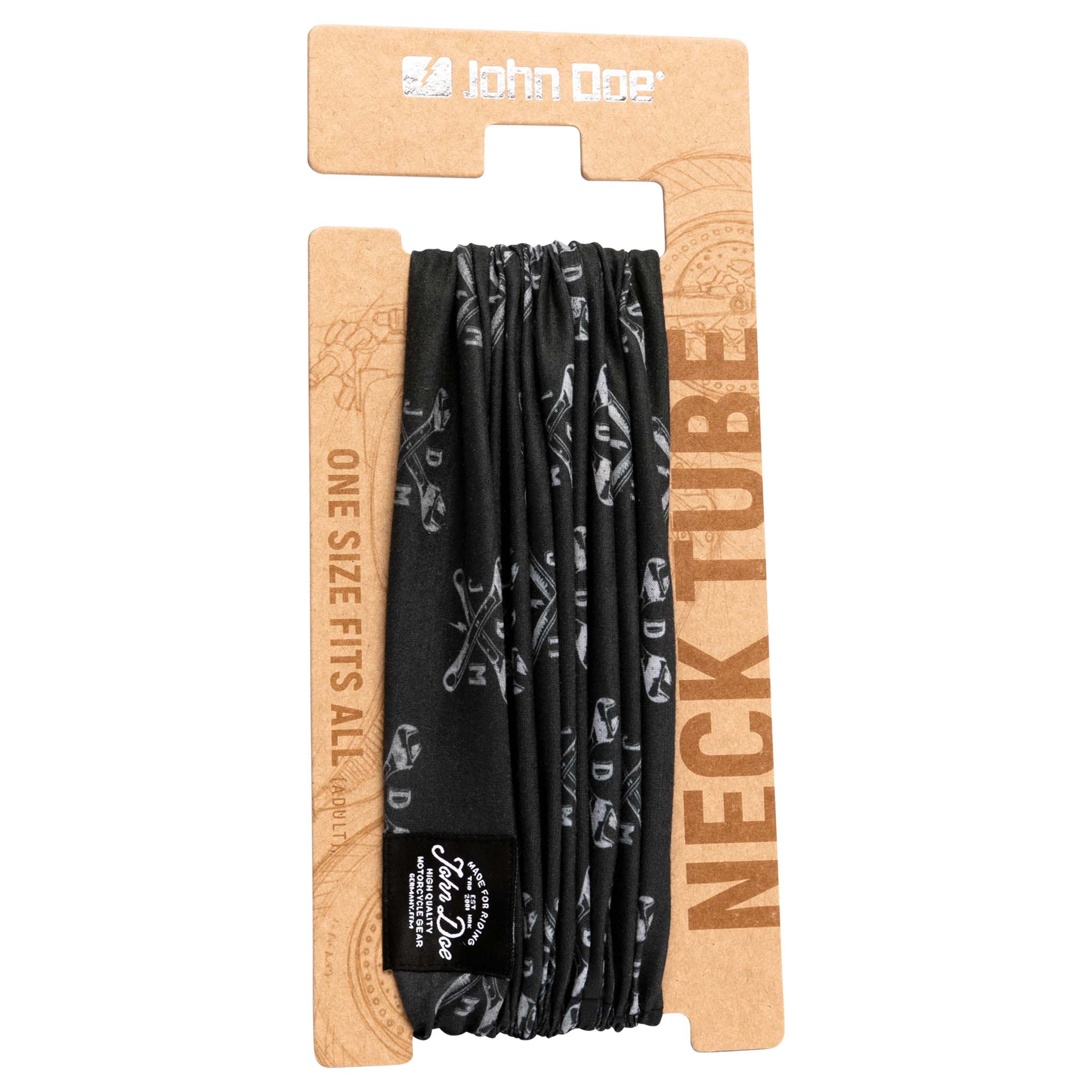 John Doe-Tube Classic JDM Halstuch schwarz-0000490999001