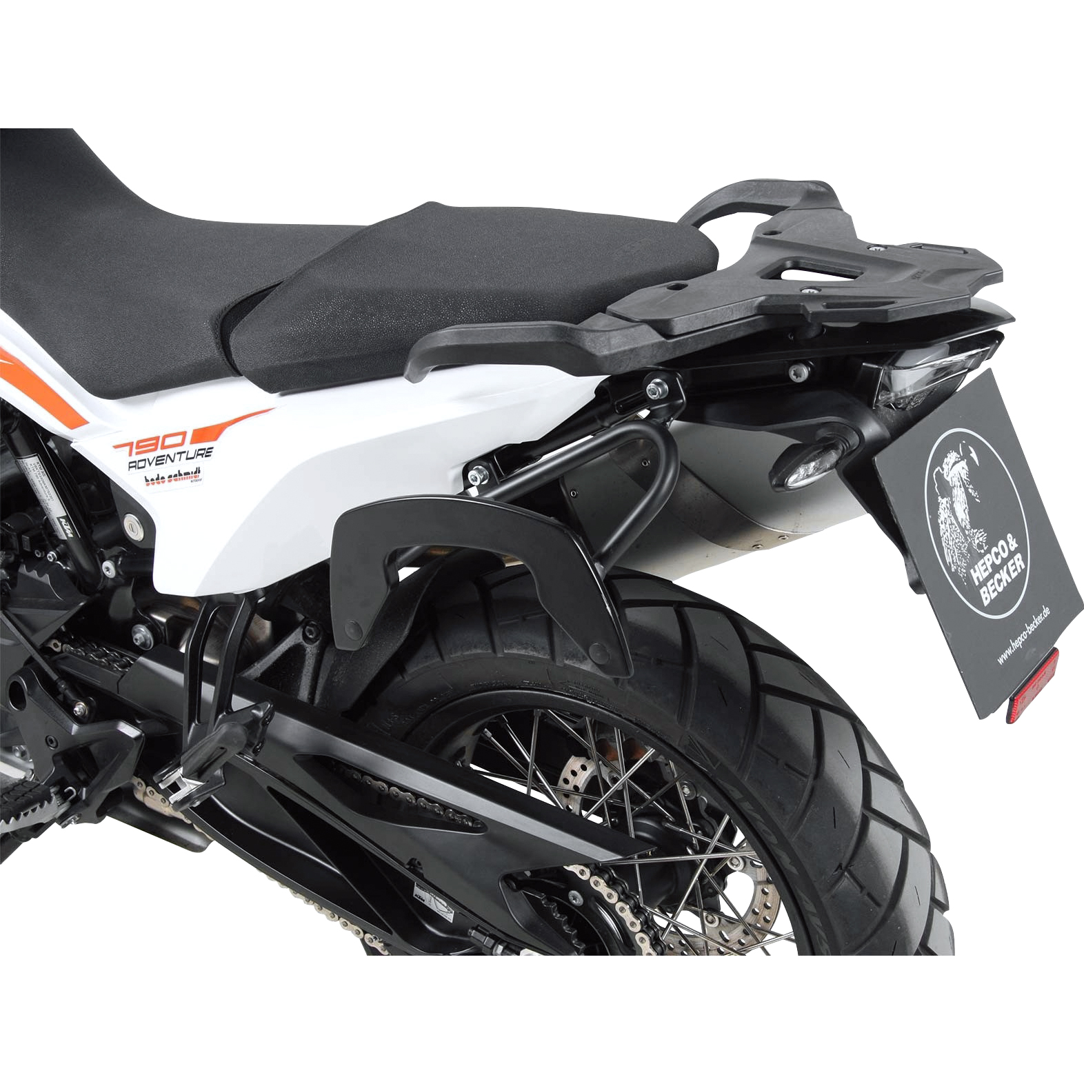 Hepco & Becker C-Bow Seitentaschenhalter schwarz für KTM 890 Adventure /R/R - Motorradzubehör - Motorradgepäck