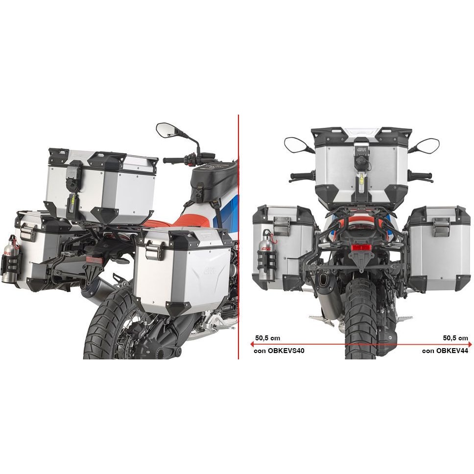 Givi Seitenträger Monokey® Cam-Side S PLOS5151CAM f. BMW R 12 G/S - Motorradzubehör - Motorradgepäck