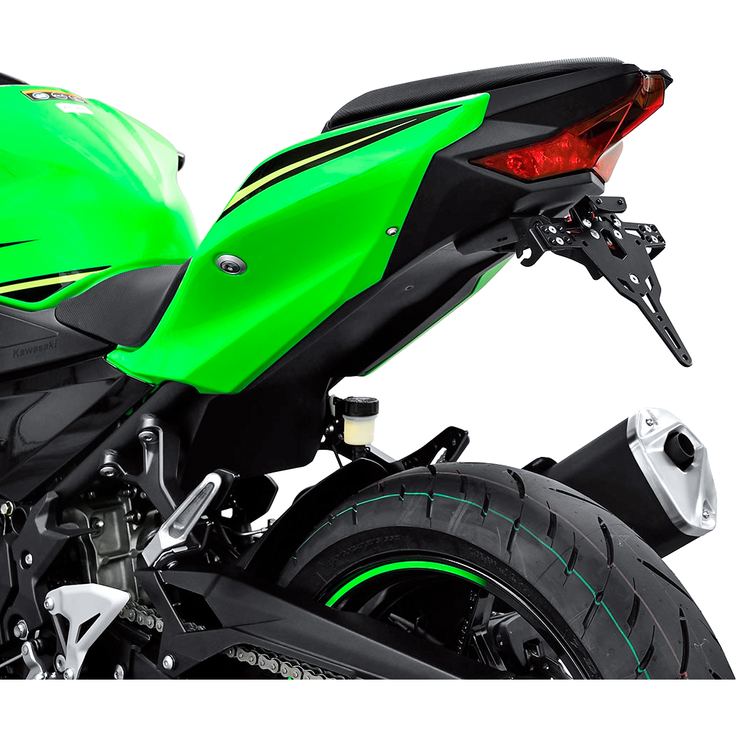 Zieger Kennzeichenhalter Pro für Kawasaki Z/Ninja 400 - Motorradteile & Ersatzteile - Anbauteile