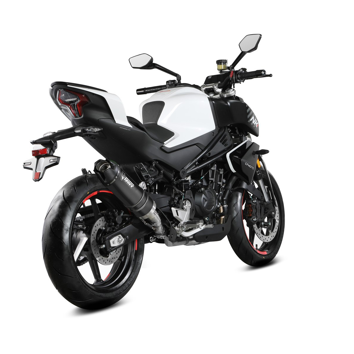 MIVV-Auspuff AK-1 schwarz für CF Moto 450 NK-0002168003000000