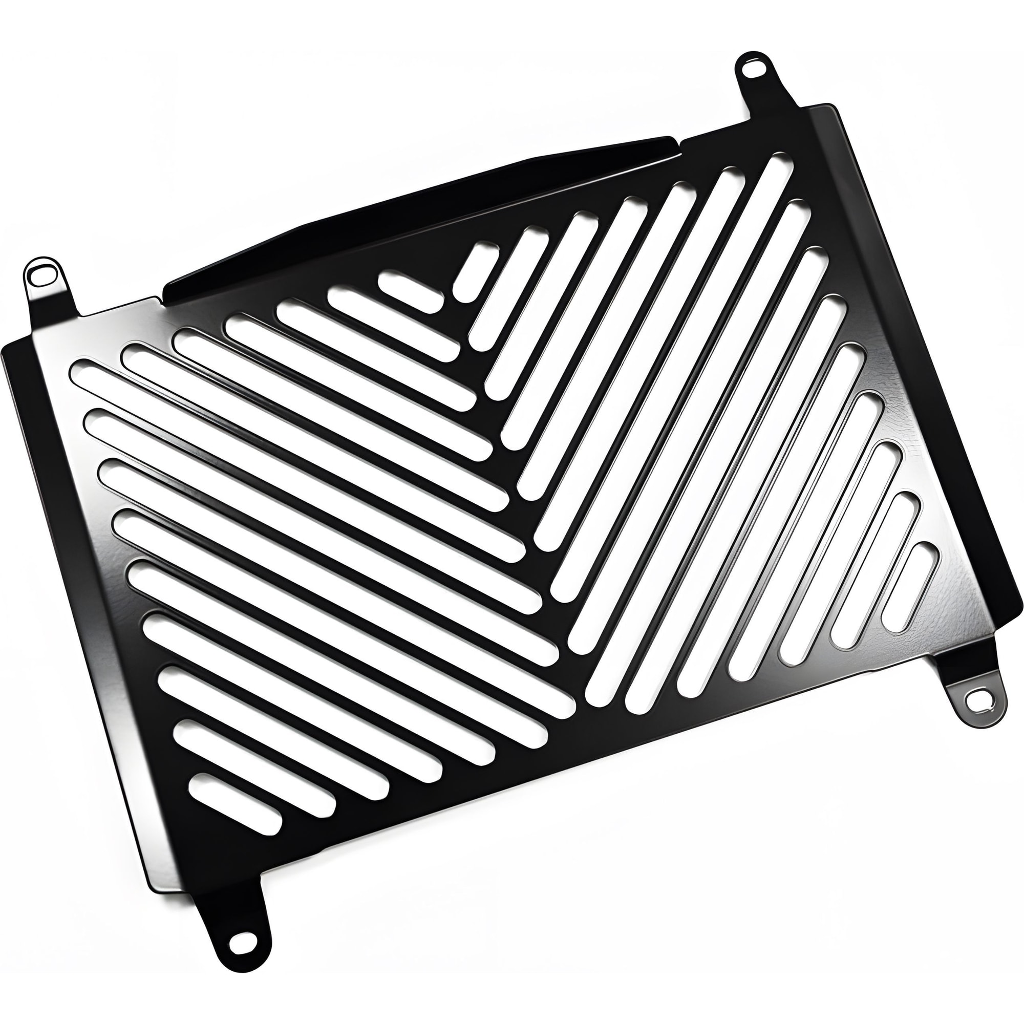 Zieger Kühlerabdeckung Clean schwarz für Honda CB 650 F 2014-2016 - Motorradteile & Ersatzteile - Verkleidungen & Abdeckungen