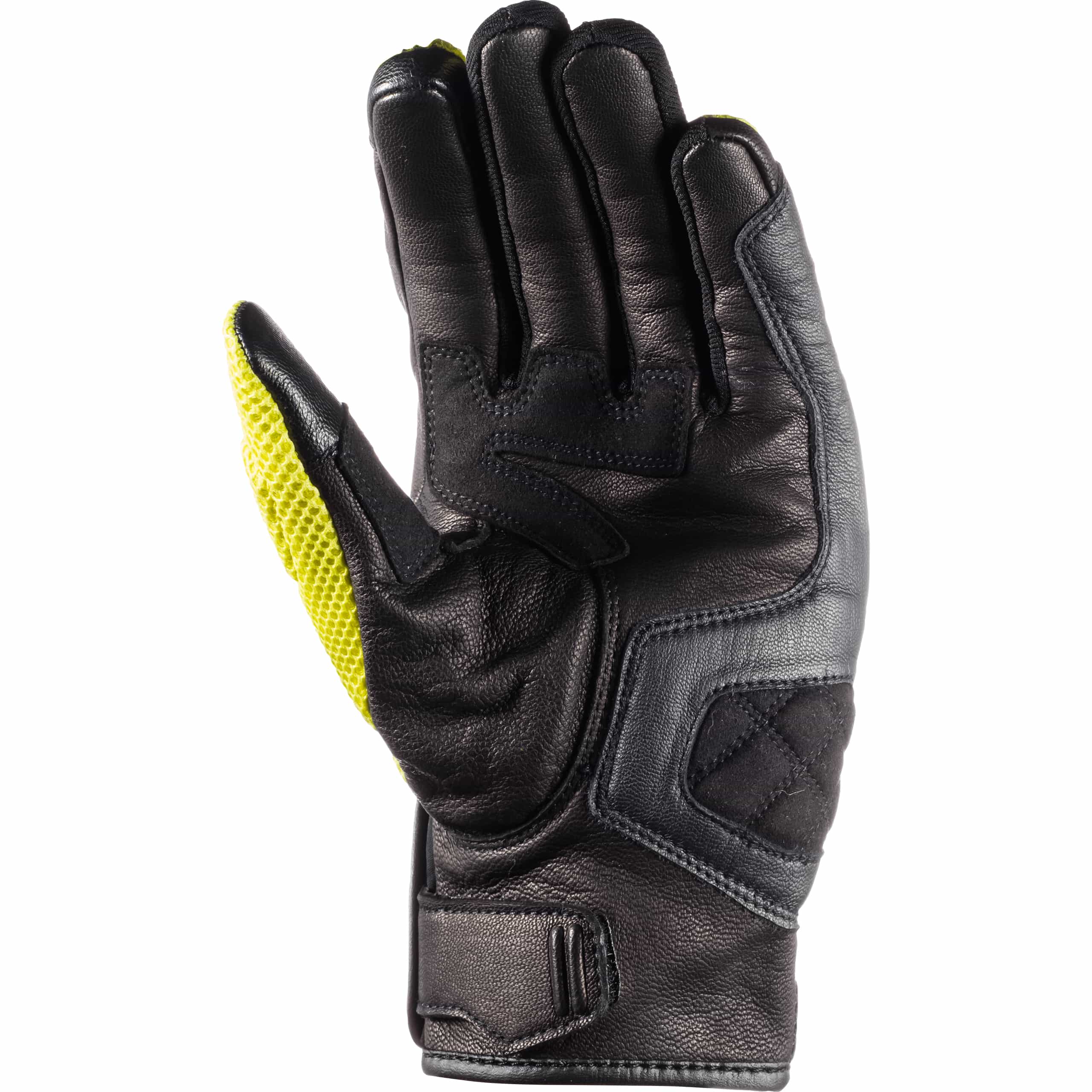 FLM-Ramair Leder/Textilhandschuh kurz-3114871007012937