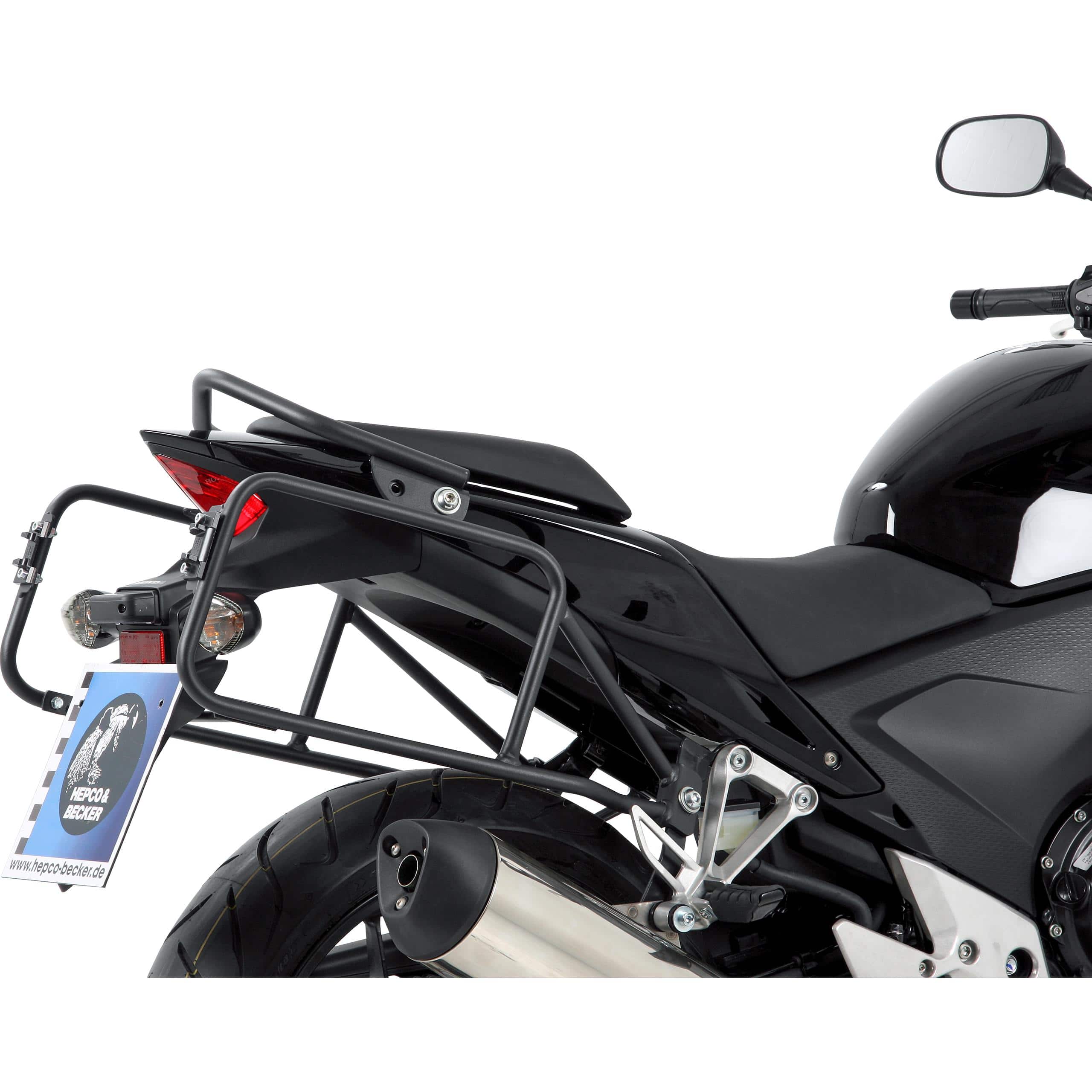 Hepco & Becker Lock-it Seitenkofferträger anthrazit für CB 500 F 2013-2015 - Motorradzubehör - Motorradgepäck