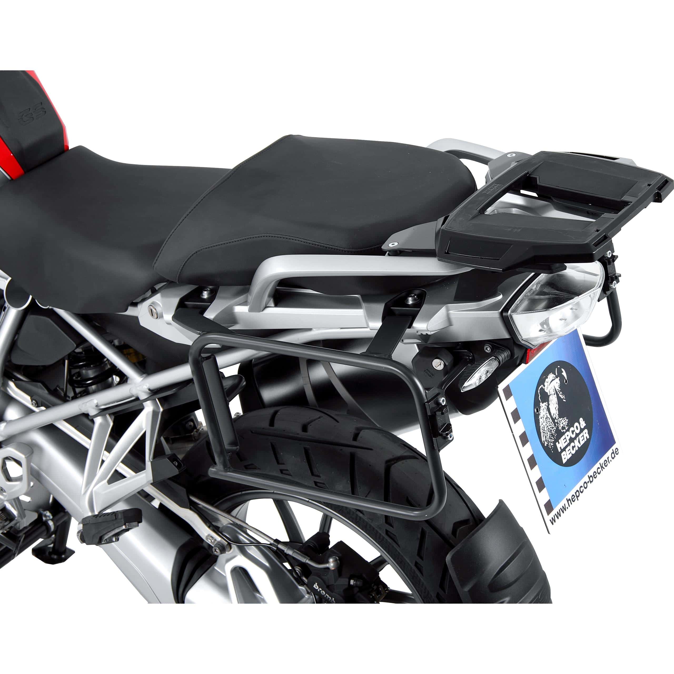 Hepco & Becker Alurack Gepäckbrücke schwarz für BMW R 1200 GS LC 2013-2018 - Motorradzubehör - Motorradgepäck
